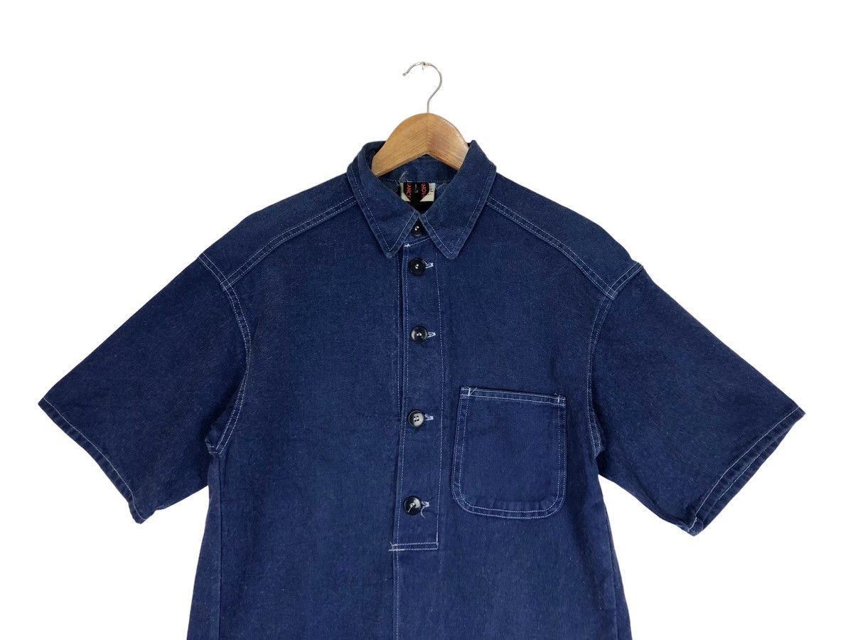 Vintage Vintage Kempel Germany Work Wear Button Shirt Size US M / EU 48-50 / 2 - 3 Thumbnail