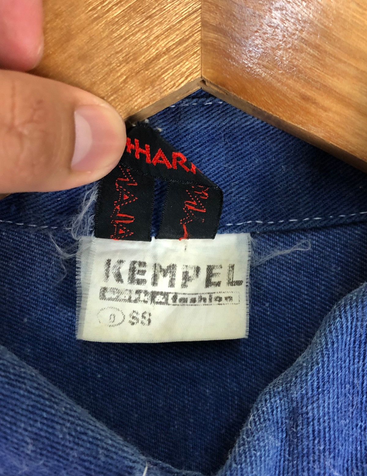 Vintage Vintage Kempel Germany Work Wear Button Shirt Size US M / EU 48-50 / 2 - 8 Thumbnail