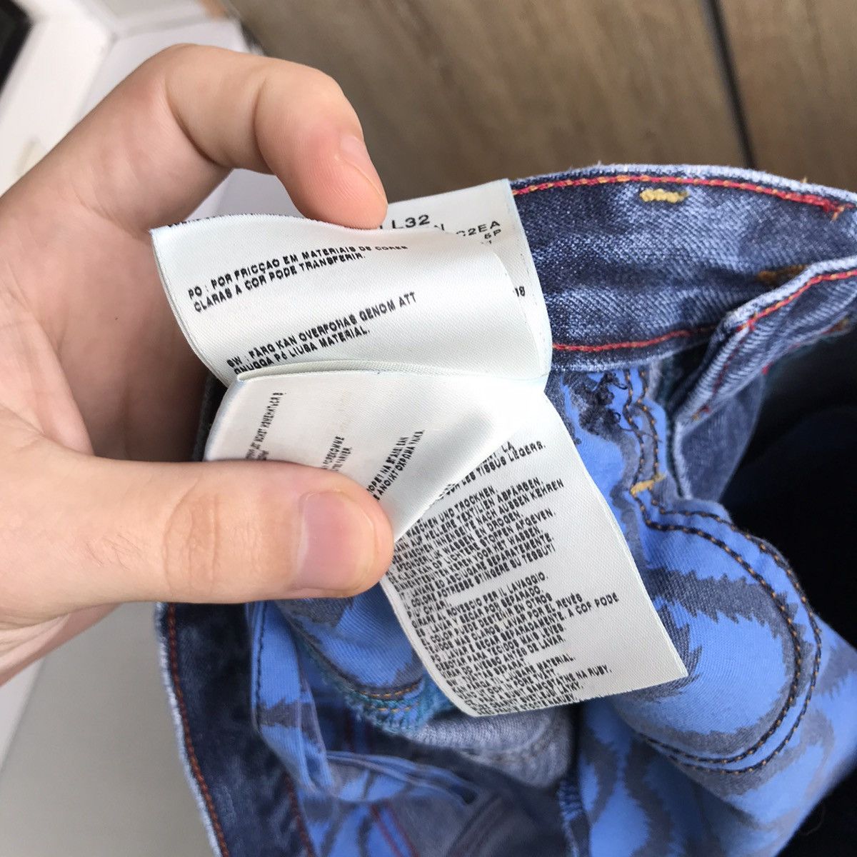 Lee × Vivienne Westwood Vivienne Westwood x Lee mens jeans size 30/32 rarity Size US 30 / EU 46 - 11 Thumbnail