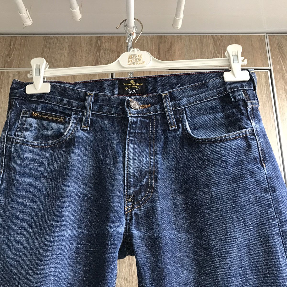 Lee × Vivienne Westwood Vivienne Westwood x Lee mens jeans size 30/32 rarity Size US 30 / EU 46 - 4 Thumbnail