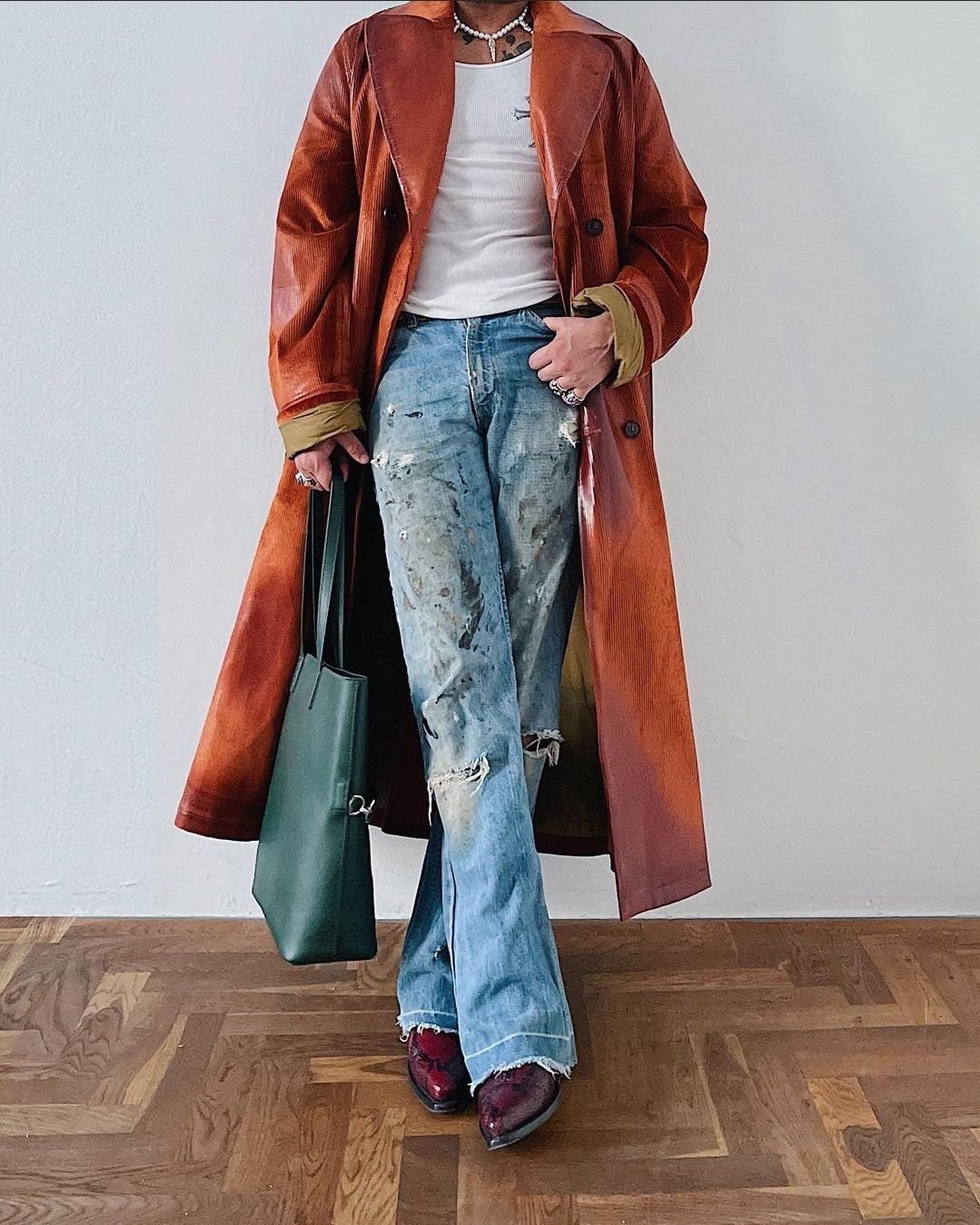 Marni Marni Waxed Corduroy Coat | Grailed