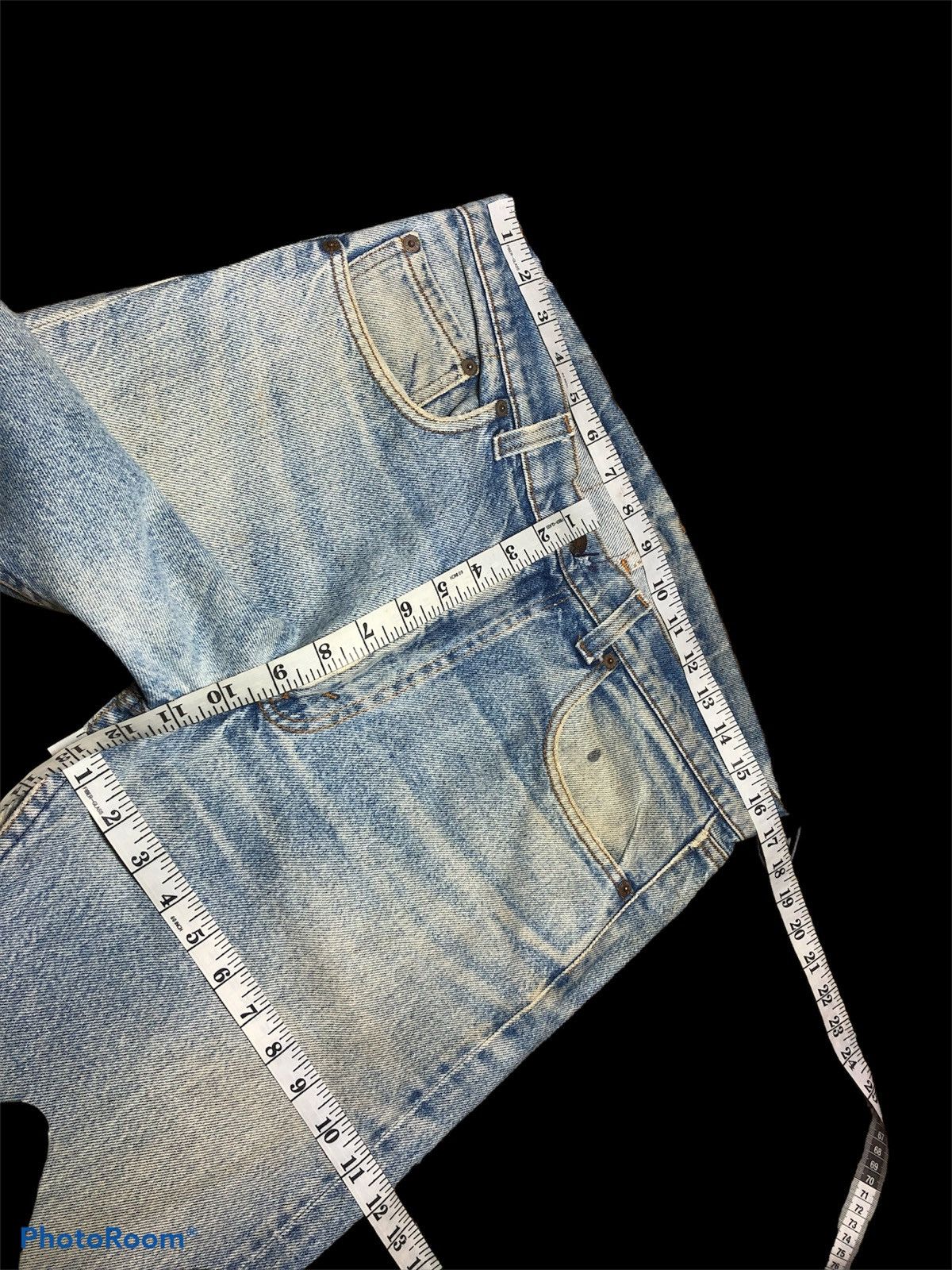 Levi's 80s⚡️⚡️VINTAGE LEVIS USA SINGLE R AGING FADED DENIM Size US 33 - 6 Thumbnail