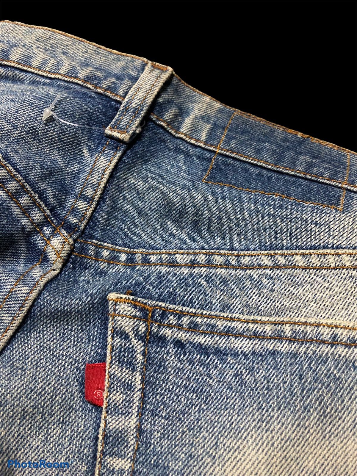 Levi's 80s⚡️⚡️VINTAGE LEVIS USA SINGLE R AGING FADED DENIM Size US 33 - 3 Thumbnail