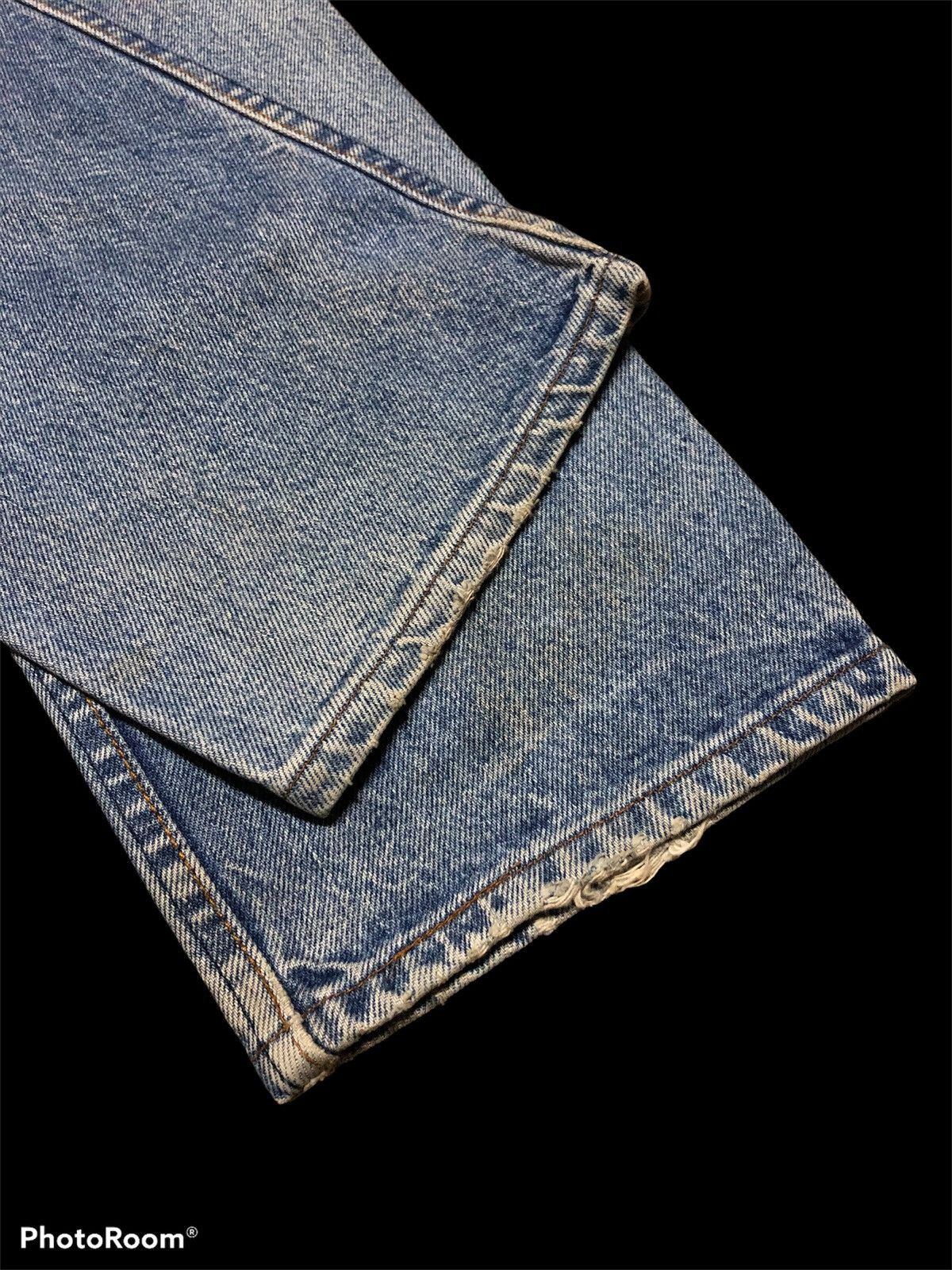 Levi's 80s⚡️⚡️VINTAGE LEVIS USA SINGLE R AGING FADED DENIM Size US 33 - 5 Thumbnail