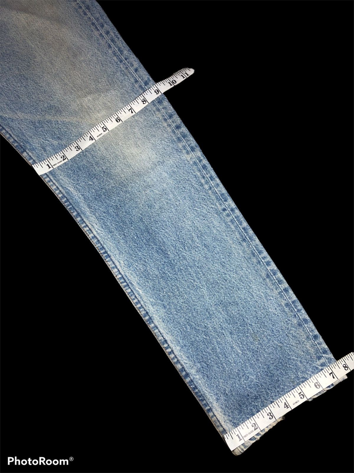 Levi's 80s⚡️⚡️VINTAGE LEVIS USA SINGLE R AGING FADED DENIM Size US 33 - 7 Thumbnail