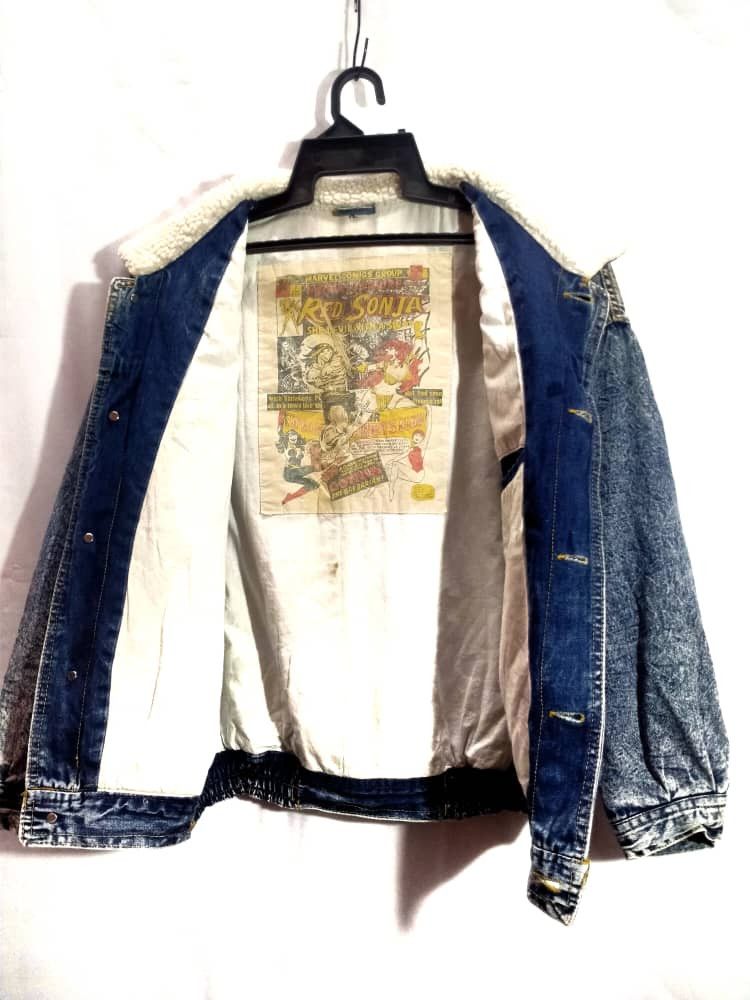 Marvel Comics WHO WHO X MARVEL ACID WASH DENIM JACKET Size US M / EU 48-50 / 2 - 2 Thumbnail