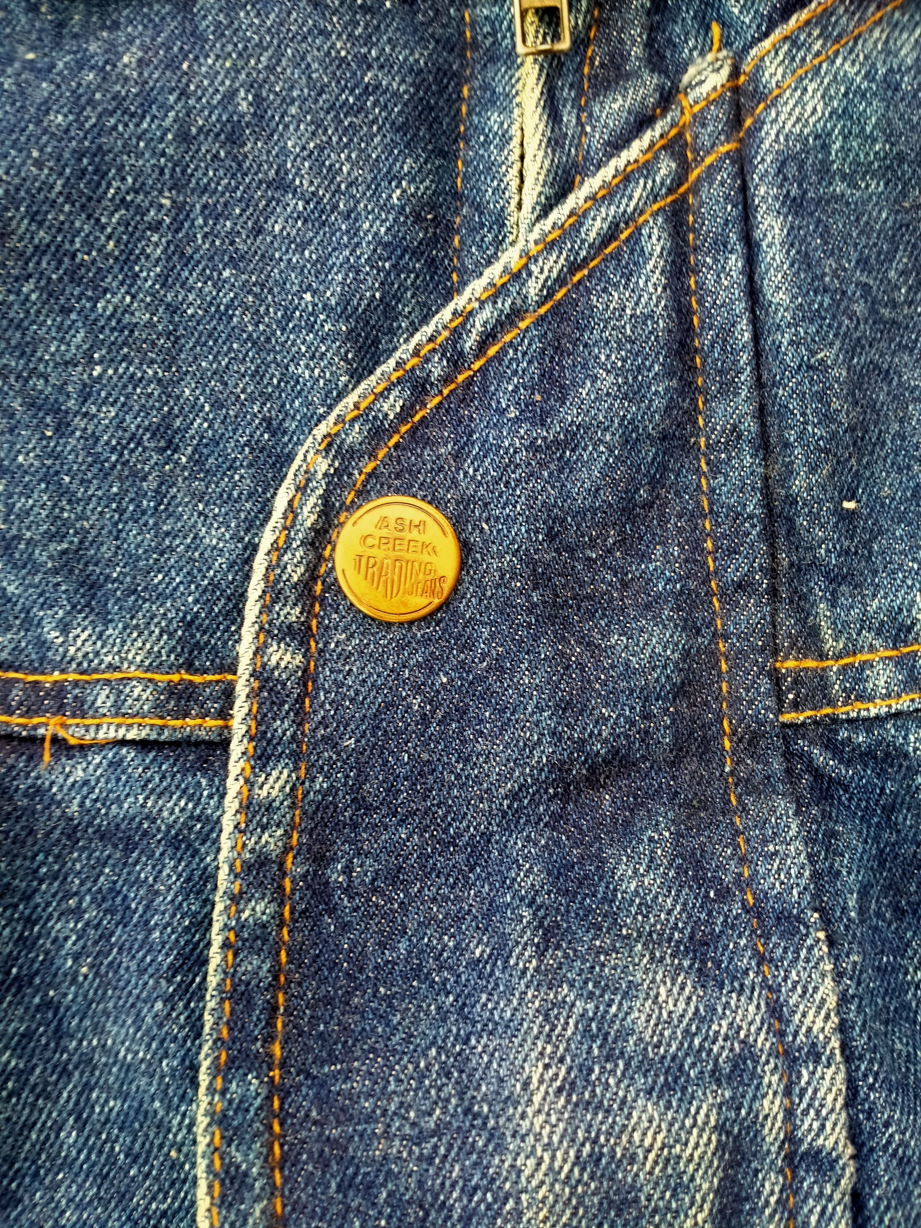 Vintage VINTAGE ASH CREEK TRADING NAVAJO DENIM JACKET Size US L / EU 52-54 / 3 - 4 Thumbnail