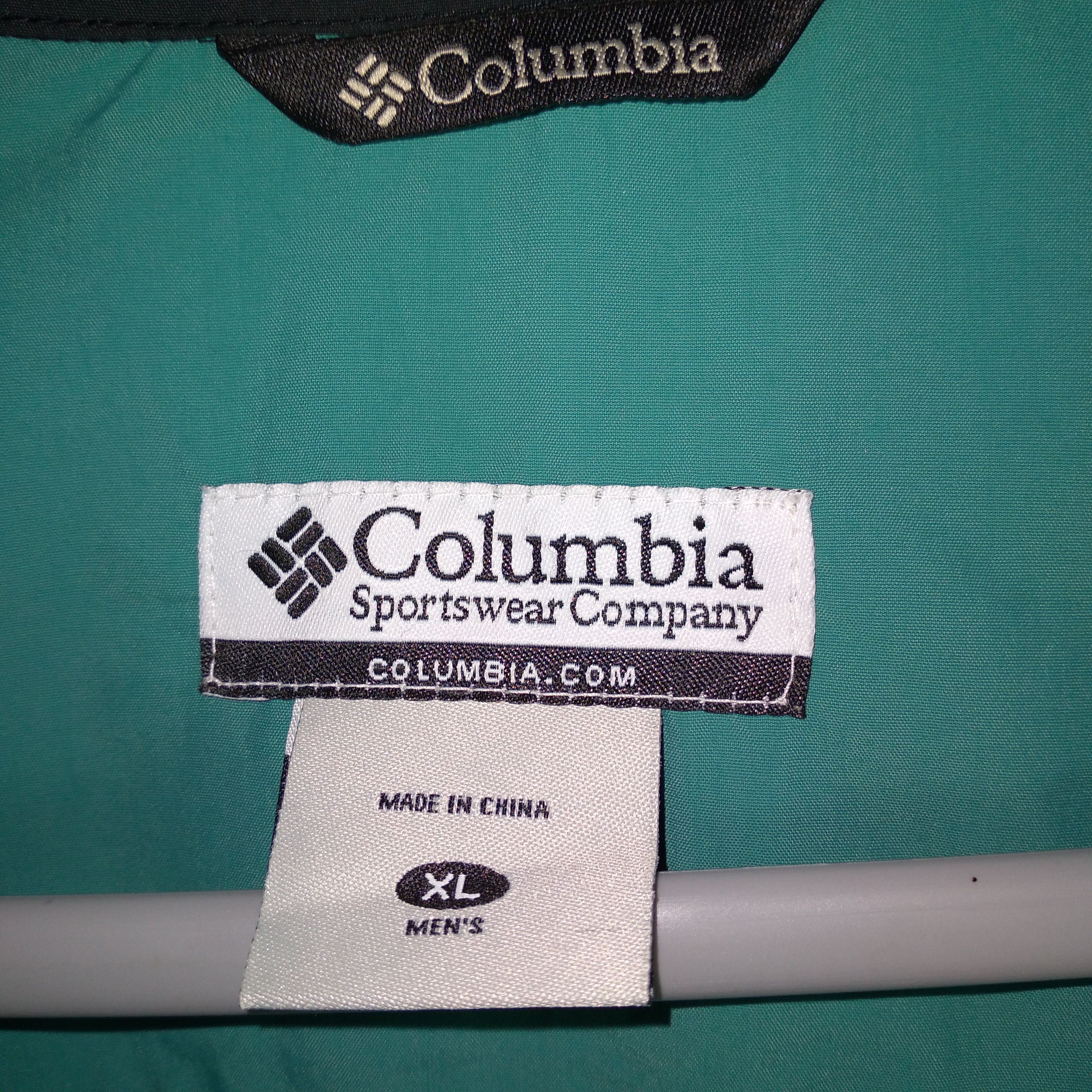 Columbia × Vintage Vintage Columbia Colour Block Hoodie Sweater Zipper Jacket Size US L / EU 52-54 / 3 - 13 Thumbnail