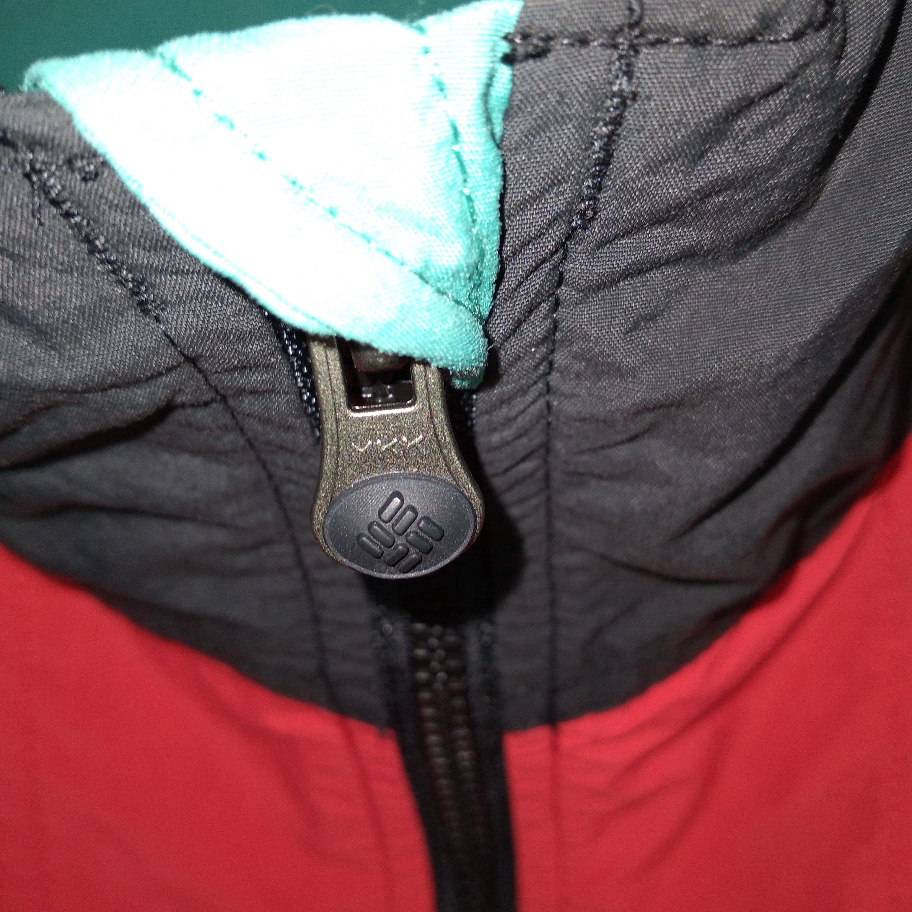 Columbia × Vintage Vintage Columbia Colour Block Hoodie Sweater Zipper Jacket Size US L / EU 52-54 / 3 - 8 Thumbnail