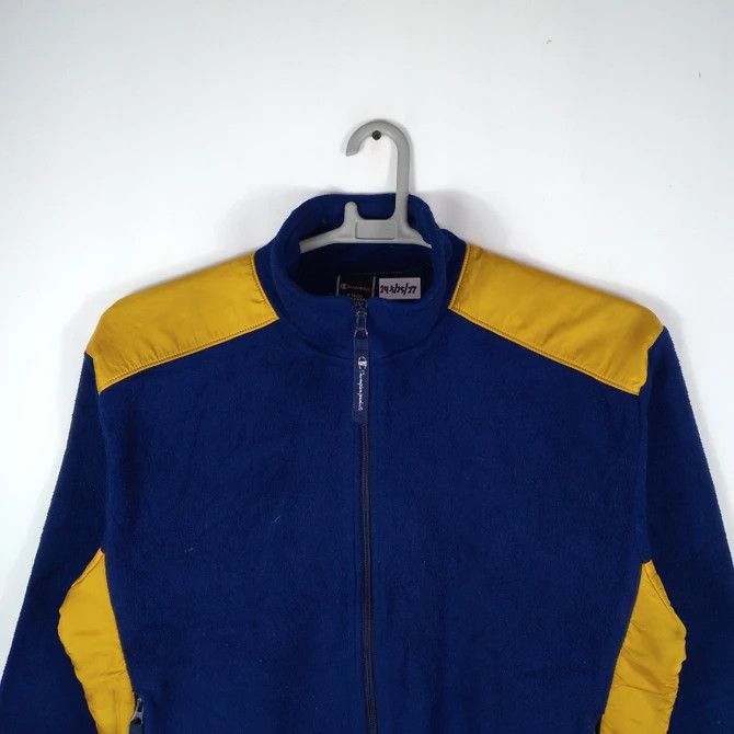 Champion × Vintage Vintage Champion Polartec Fleece Full Zipper Winter Jacket Size US M / EU 48-50 / 2 - 2 Thumbnail
