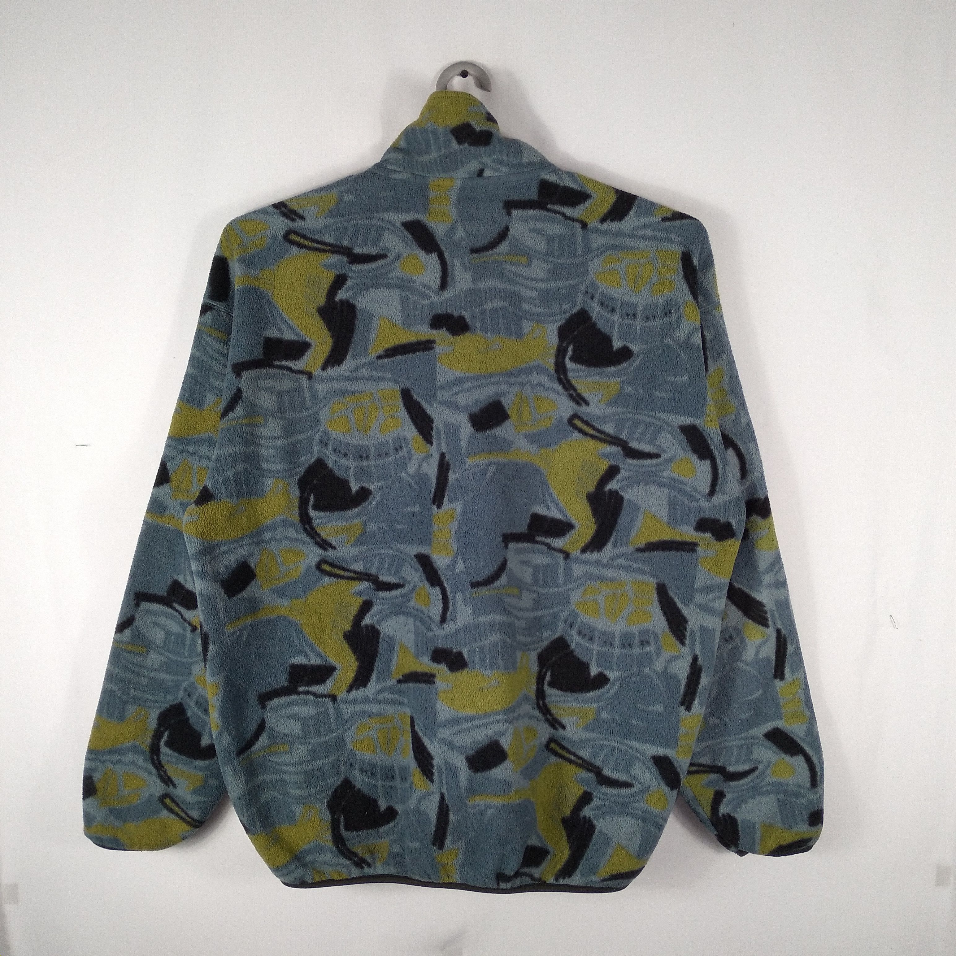 Vintage Vintage Timber Ridge Art Camo Zipper Fleece Sweater Jacket Size US XL / EU 56 / 4 - 4 Thumbnail