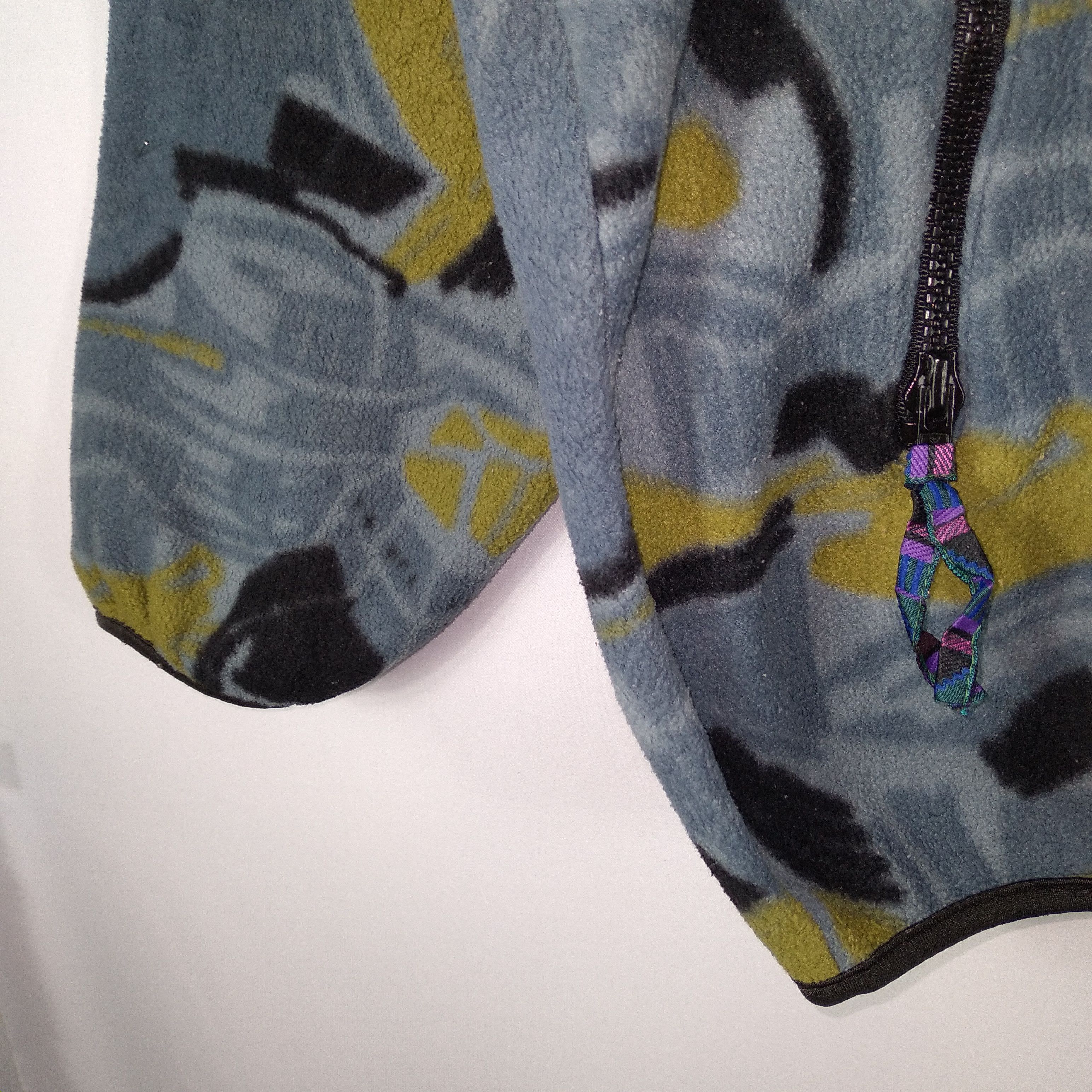 Vintage Vintage Timber Ridge Art Camo Zipper Fleece Sweater Jacket Size US XL / EU 56 / 4 - 5 Thumbnail