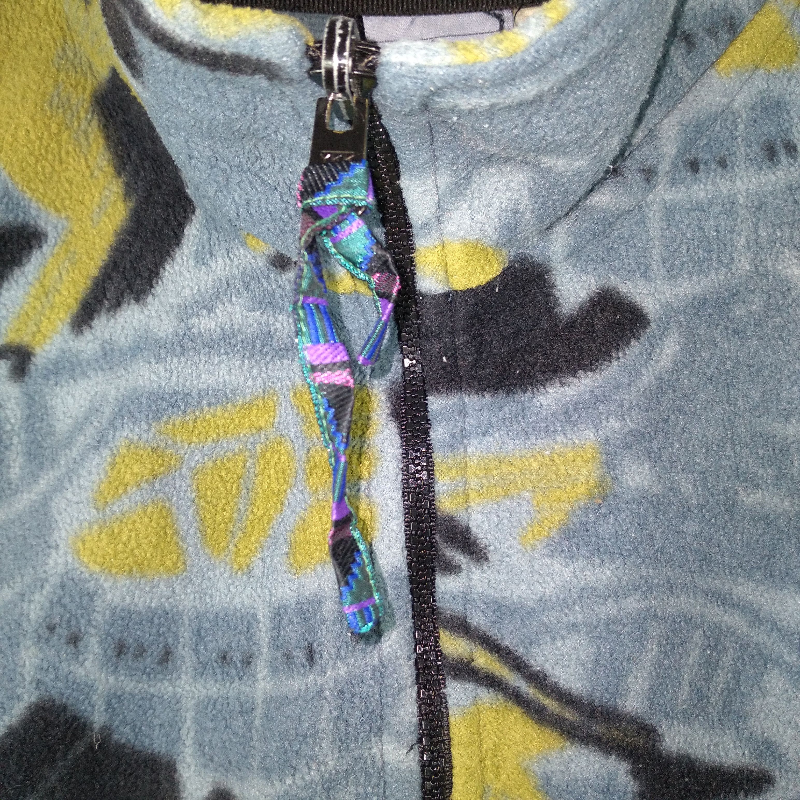Vintage Vintage Timber Ridge Art Camo Zipper Fleece Sweater Jacket Size US XL / EU 56 / 4 - 7 Thumbnail