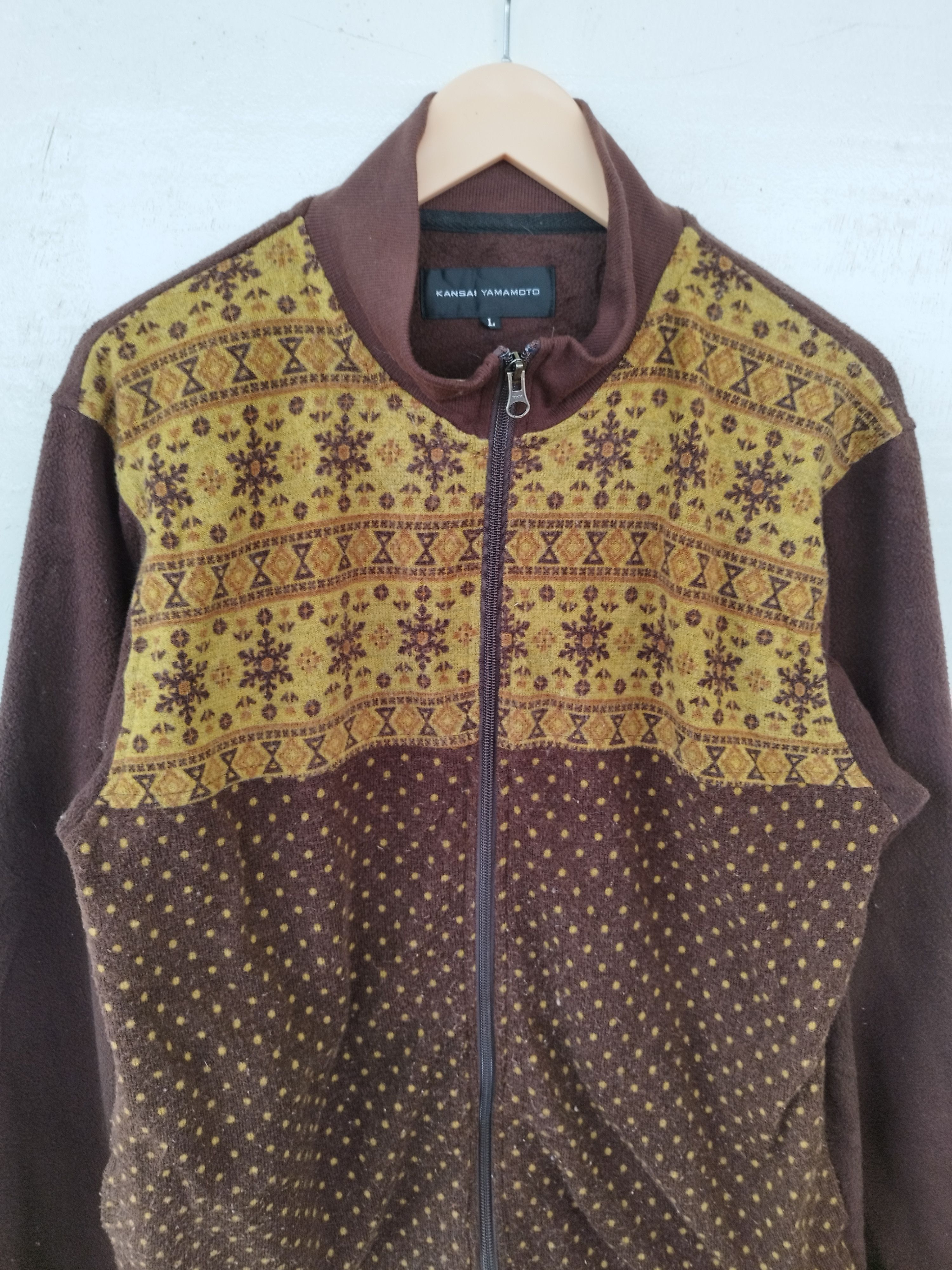 Kansai Yamamoto Kansai Yamamoto sweater jacket Size US M / EU 48-50 / 2 - 2 Thumbnail