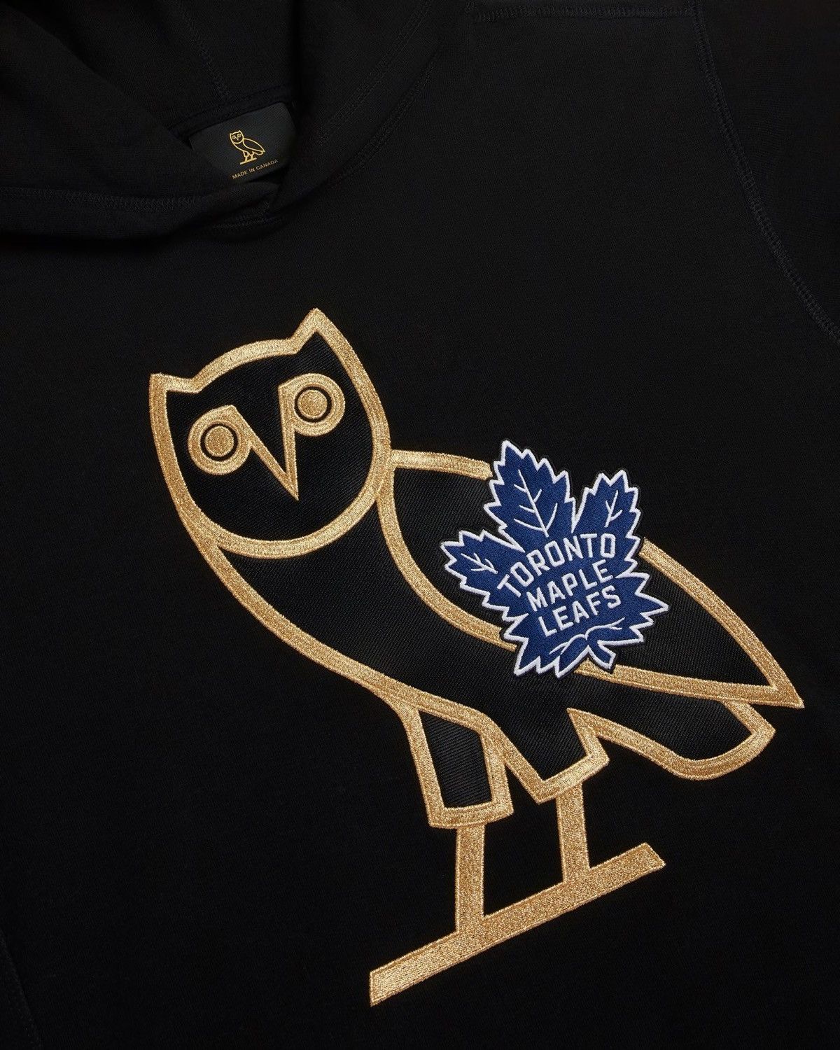 Drake OVOx NHL x TORONTO MAPLE LEAFS OG OWL HOODIE - Black Size US XL / EU 56 / 4 - 6 Thumbnail