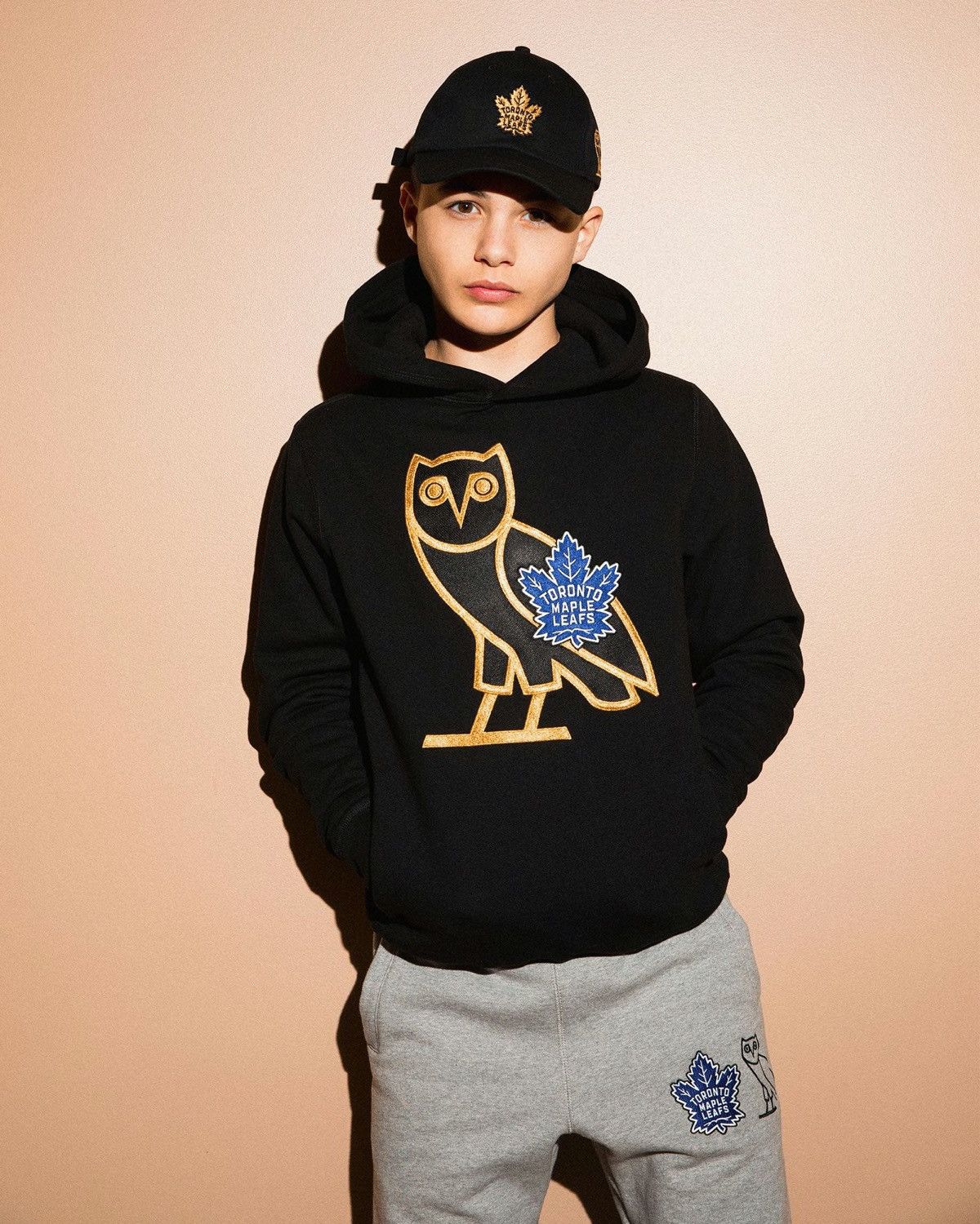 Drake OVOx NHL x TORONTO MAPLE LEAFS OG OWL HOODIE - Black Size US XL / EU 56 / 4 - 2 Thumbnail