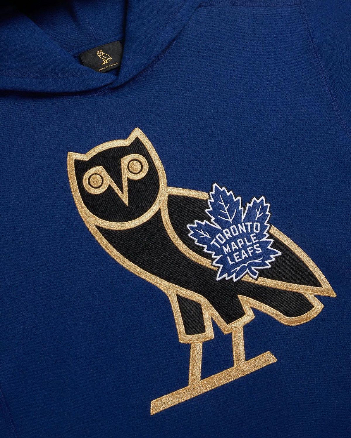 Drake OVOx NHL x TORONTO MAPLE LEAFS OG OWL HOODIE - Black Size US XXL / EU 58 / 5 - 5 Thumbnail