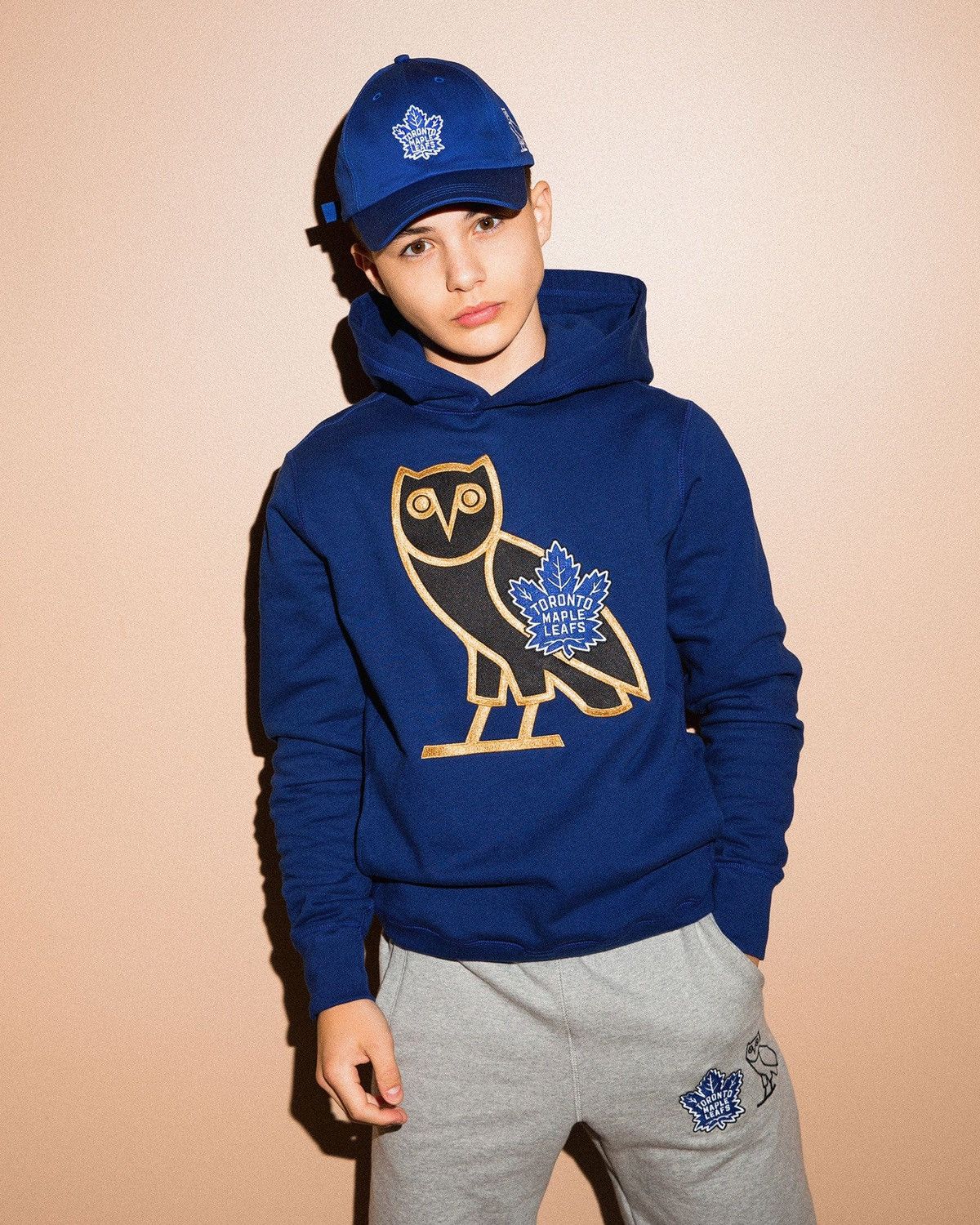 Drake OVOx NHL x TORONTO MAPLE LEAFS OG OWL HOODIE - Black Size US XXL / EU 58 / 5 - 3 Thumbnail