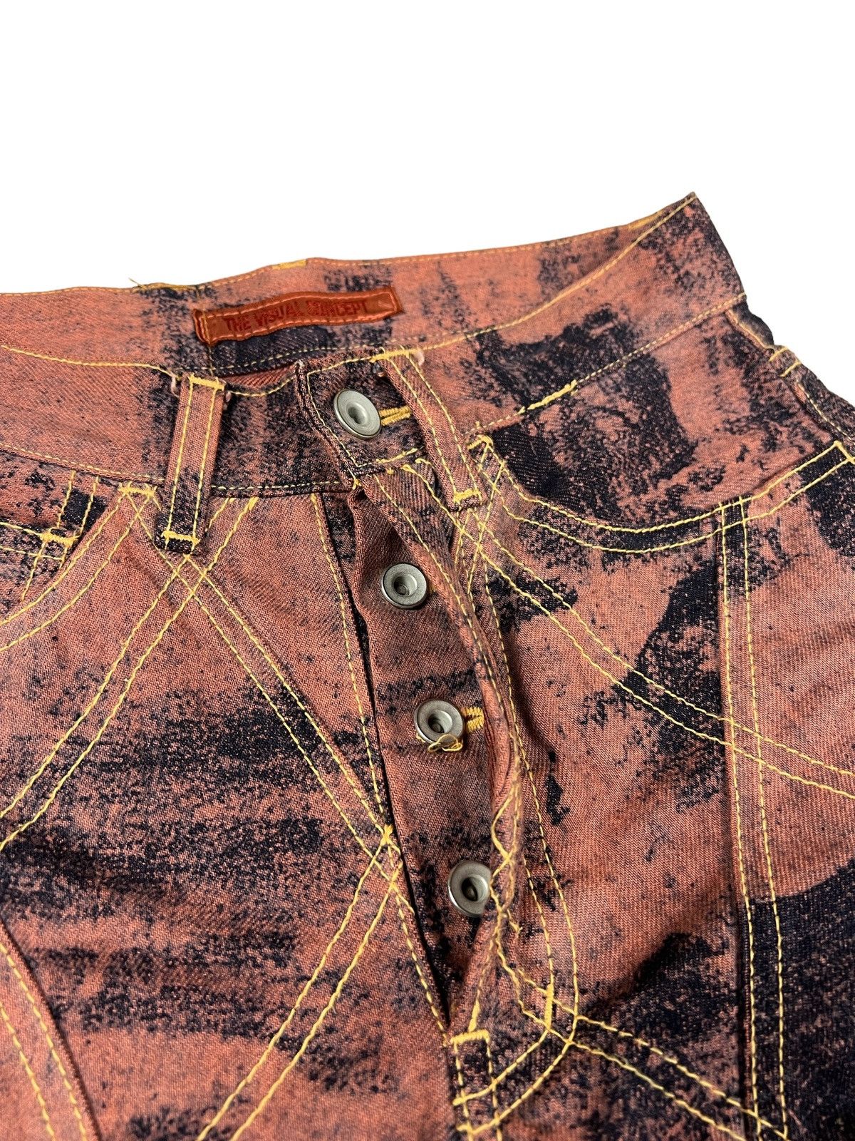 Beauty Beast The Visual Concept 🇯🇵 Reconstruct Denim Size 25" / US 0 / IT 36 - 9 Thumbnail