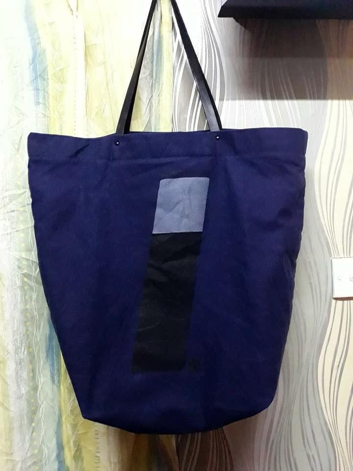 Issey Miyake Vintage 80's collector item issey miyake large tote bag Size 46 - 1 Thumbnail