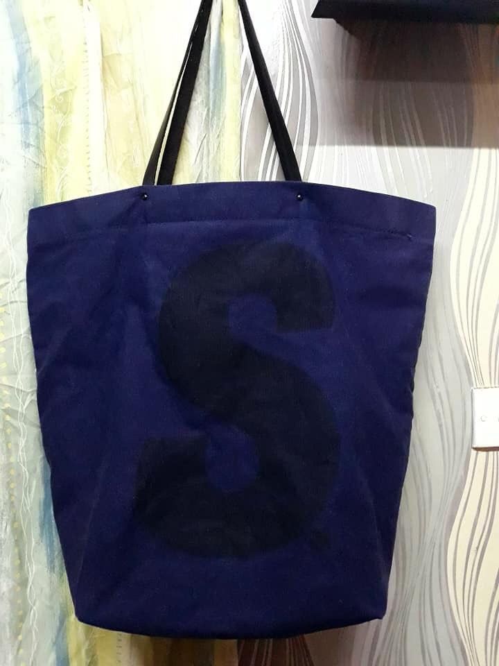 Issey Miyake Vintage 80's collector item issey miyake large tote bag Size 46 - 2 Thumbnail