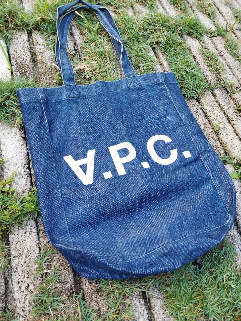 A.P.C. A.P.C Denim Tote Bag Size ONE SIZE - 3 Thumbnail