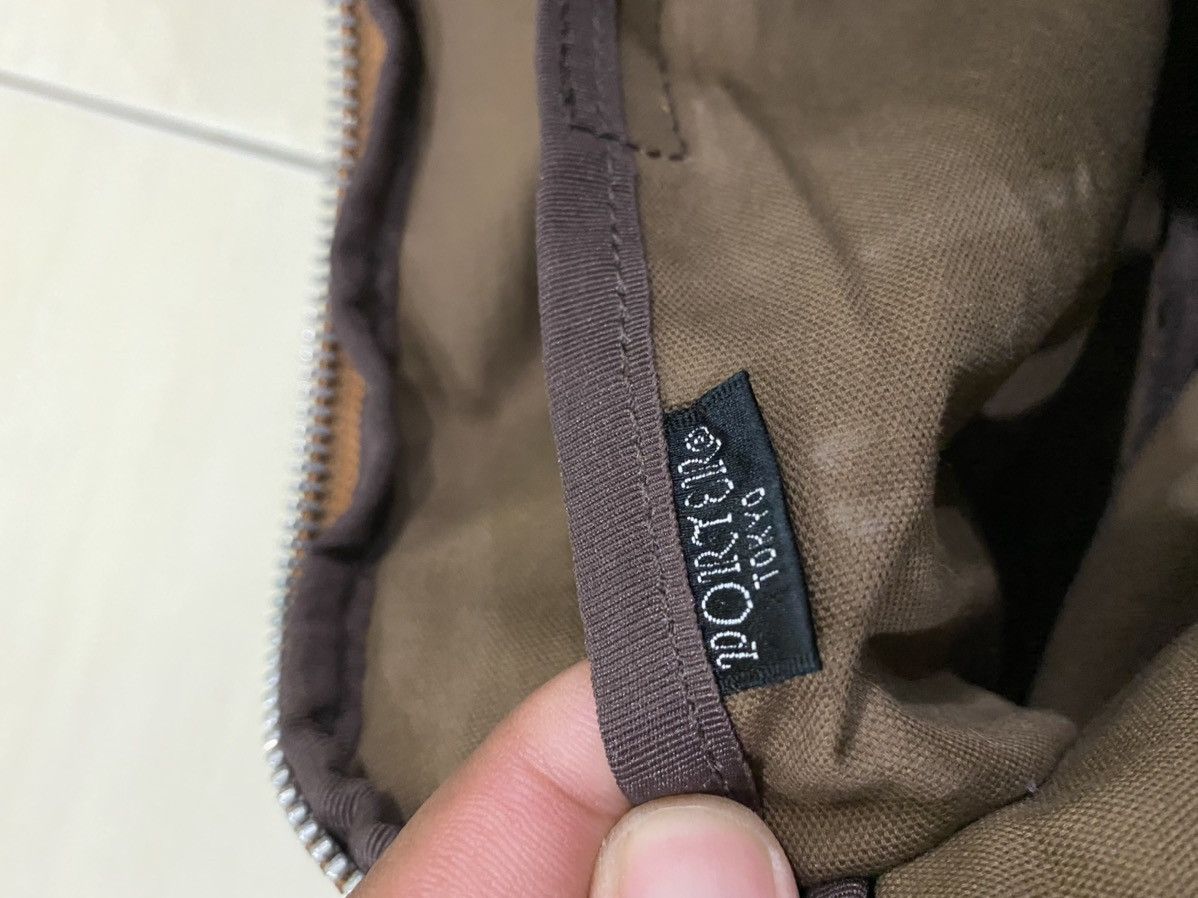 Japanese Brand × Porter Rare Porter Yoshida canvas sling bag Size ONE SIZE - 19 Thumbnail