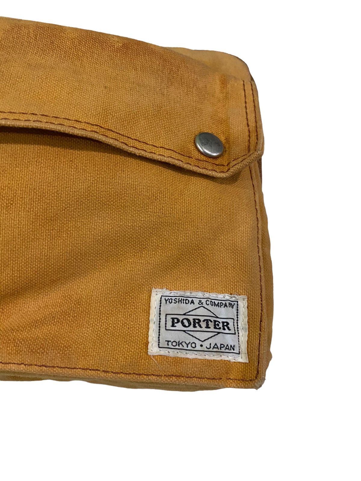 Japanese Brand × Porter Rare Porter Yoshida canvas sling bag Size ONE SIZE - 2 Thumbnail