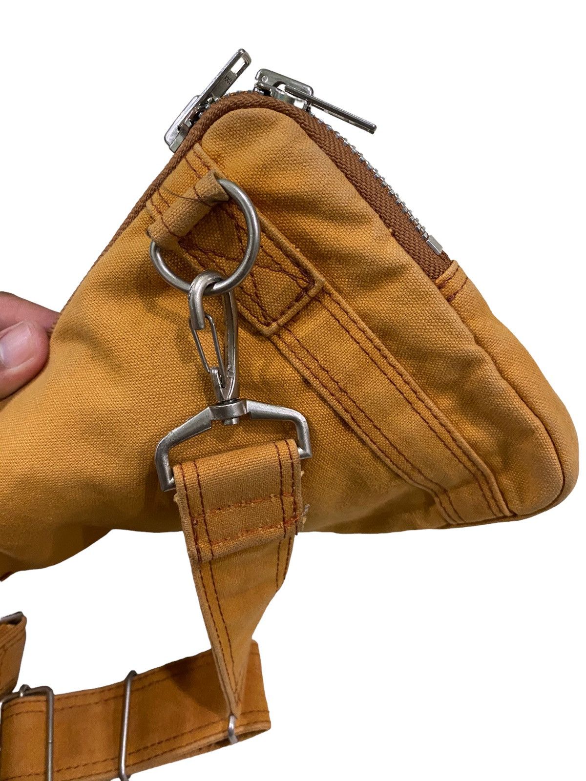 Japanese Brand × Porter Rare Porter Yoshida canvas sling bag Size ONE SIZE - 16 Thumbnail