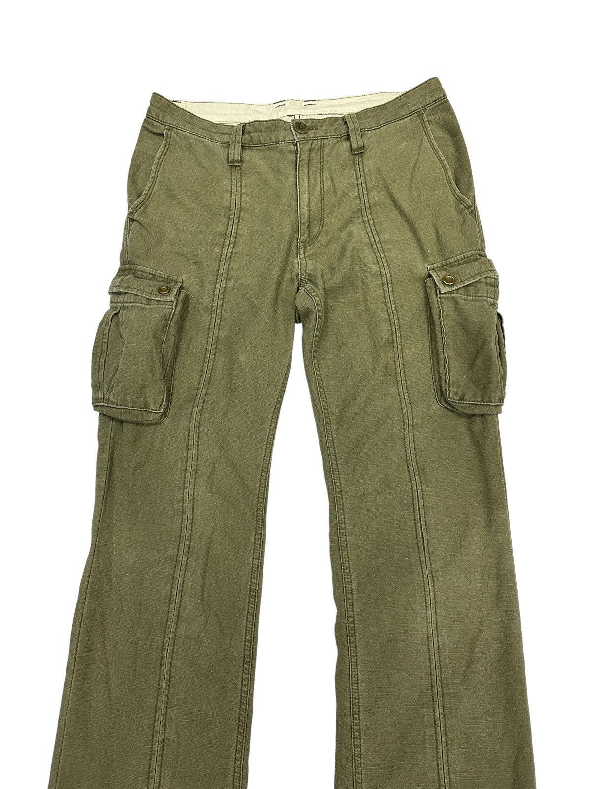 ADAM ET ROPE Rare ADAM et ROPE Multipocket Cargo Cyberpunk Pant Size US 32 / EU 48 - 4 Thumbnail