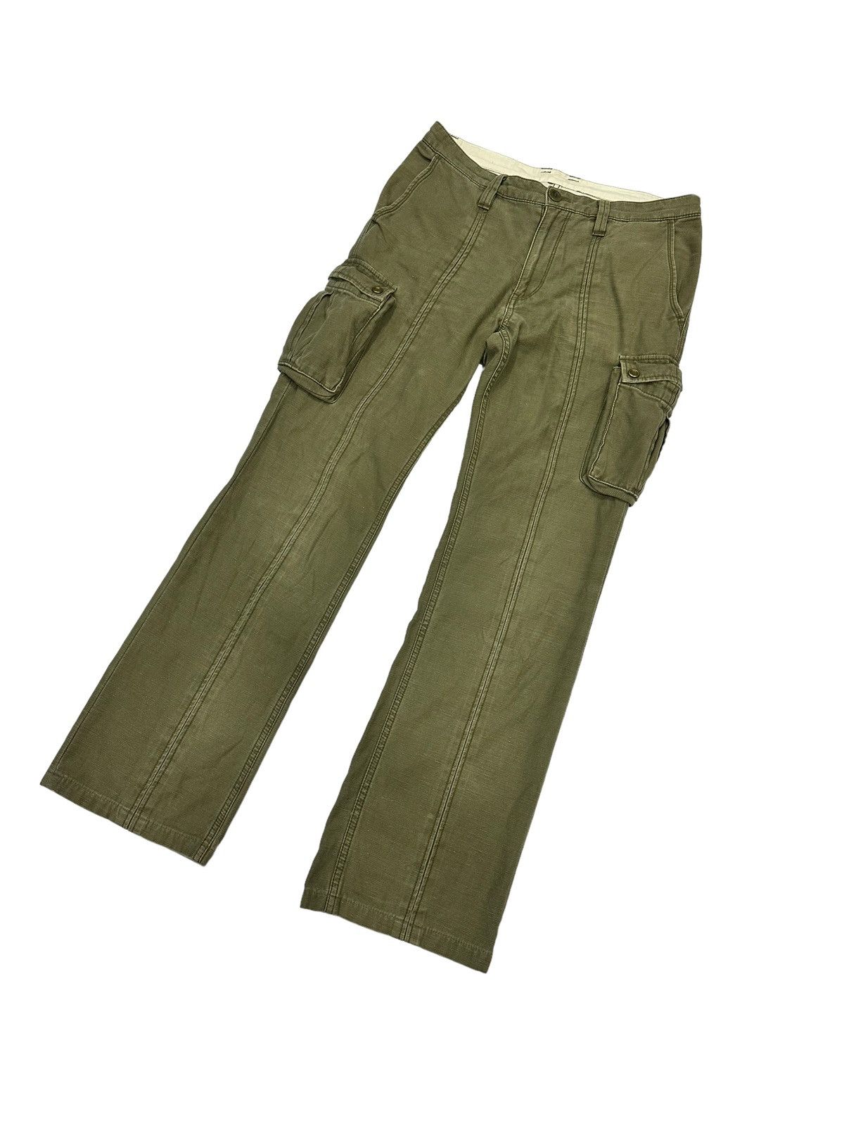 ADAM ET ROPE Rare ADAM et ROPE Multipocket Cargo Cyberpunk Pant Size US 32 / EU 48 - 2 Thumbnail