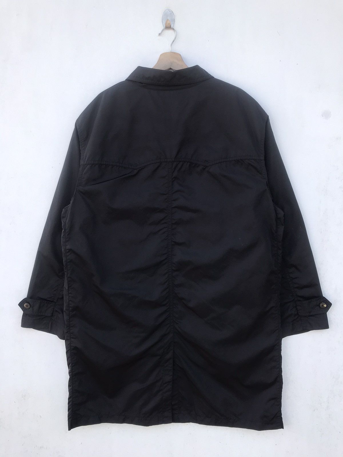 Designer × Salvatore Ferragamo Salvatore Ferragamo Long Jacket Made In Italy Size US L / EU 52-54 / 3 - 2 Thumbnail