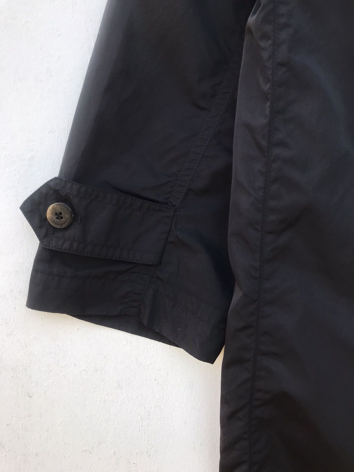 Designer × Salvatore Ferragamo Salvatore Ferragamo Long Jacket Made In Italy Size US L / EU 52-54 / 3 - 17 Thumbnail