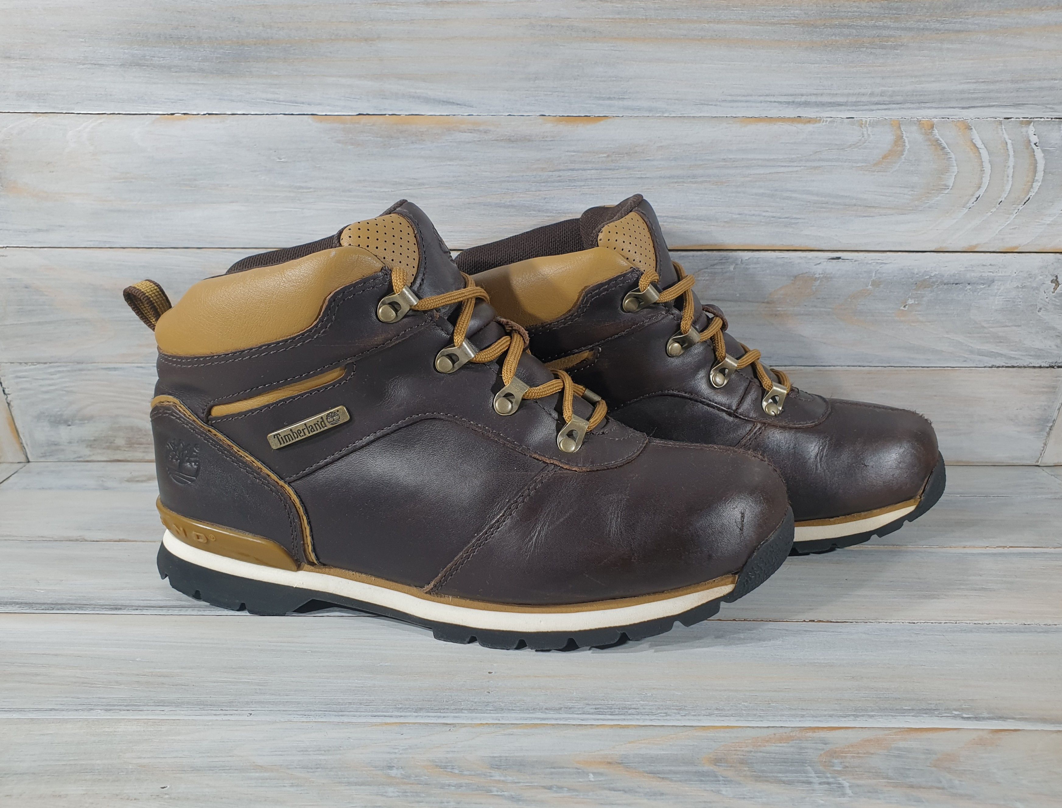 Leather TIMBERLAND SPLITROCK 2 Boys Leather Boots Winter CasualShoes Size US 5.5 / EU 38 - 1 Thumbnail