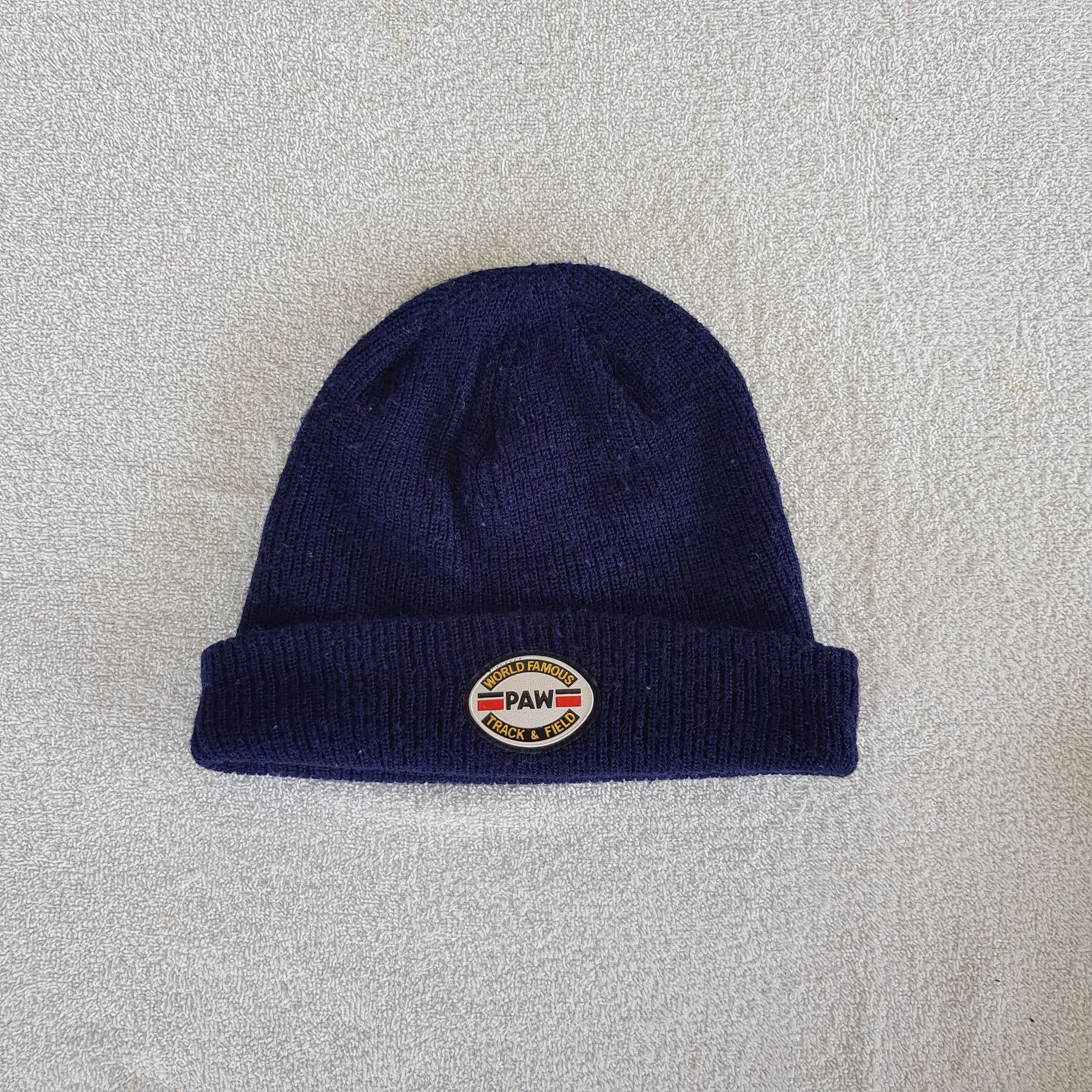 Japanese Brand × Vintage Racing Japanese Beanie Snow Cap Racing Japanese Hats Size ONE SIZE - 5 Thumbnail