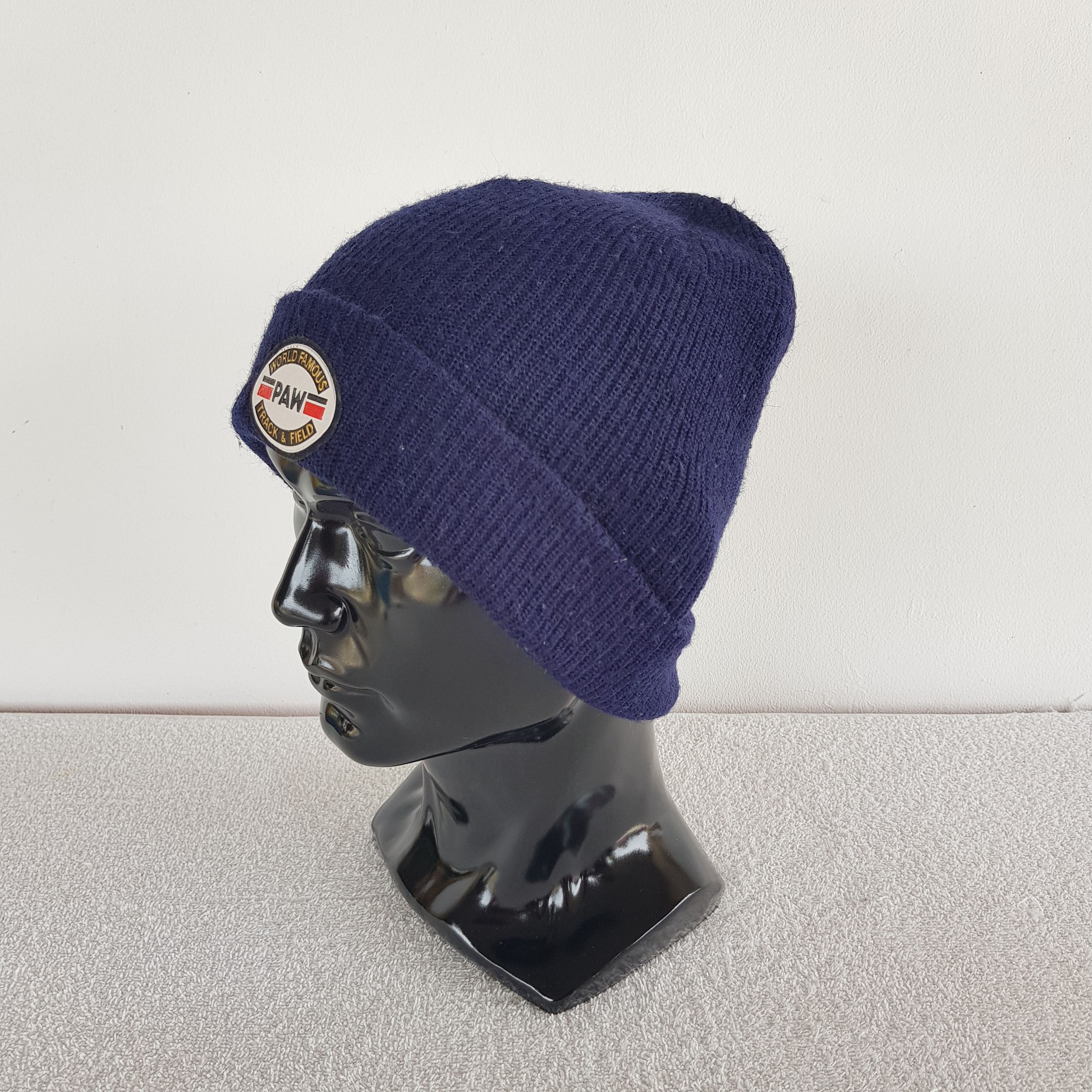 Japanese Brand × Vintage Racing Japanese Beanie Snow Cap Racing Japanese Hats Size ONE SIZE - 2 Thumbnail