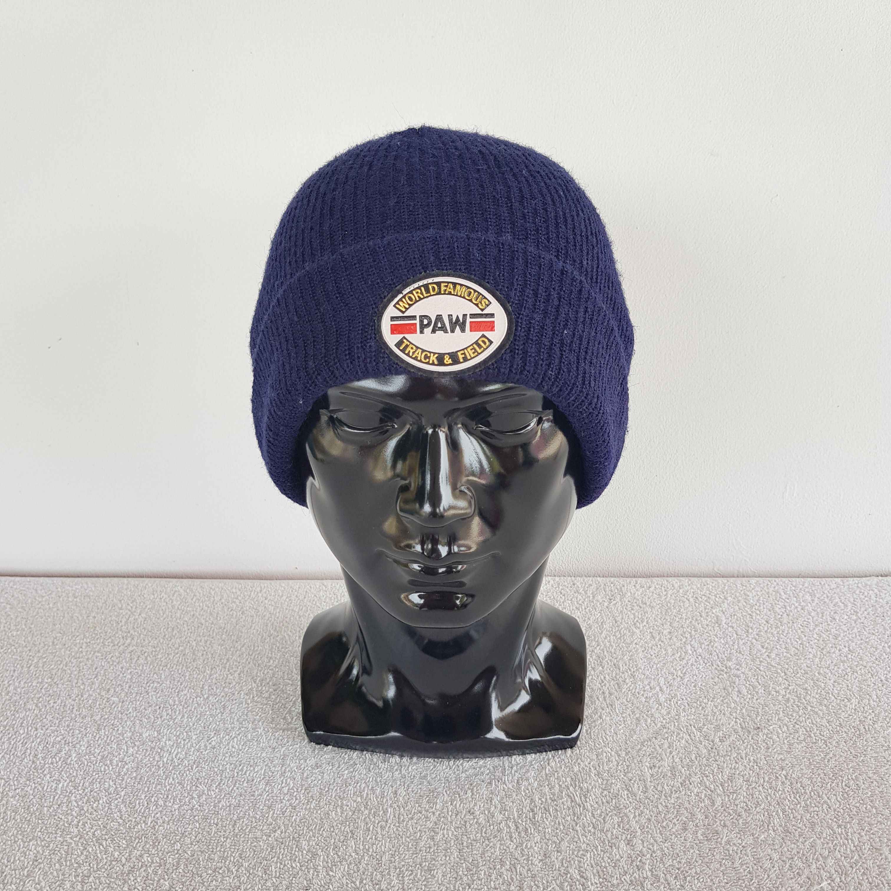 Japanese Brand × Vintage Racing Japanese Beanie Snow Cap Racing Japanese Hats Size ONE SIZE - 1 Thumbnail