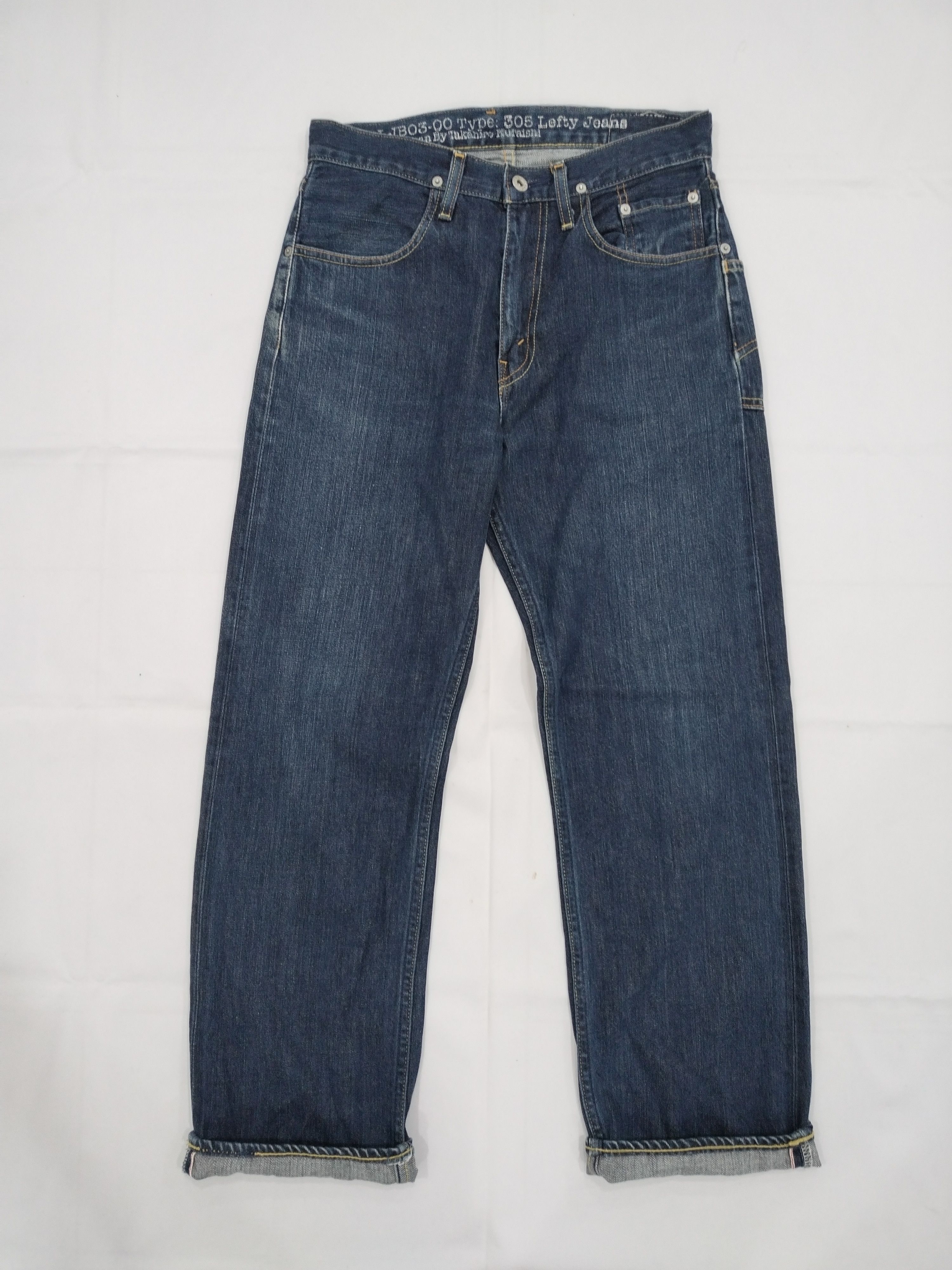 Levi's Levis 305 Selvedge Lefty Jeans by Takahiro Kuraishi | Grailed