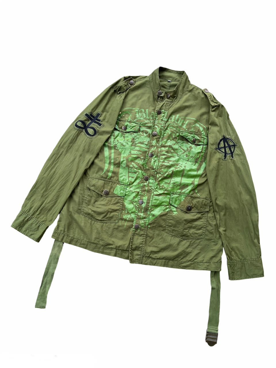 Blac Label Anarchy Punk Style Jacket