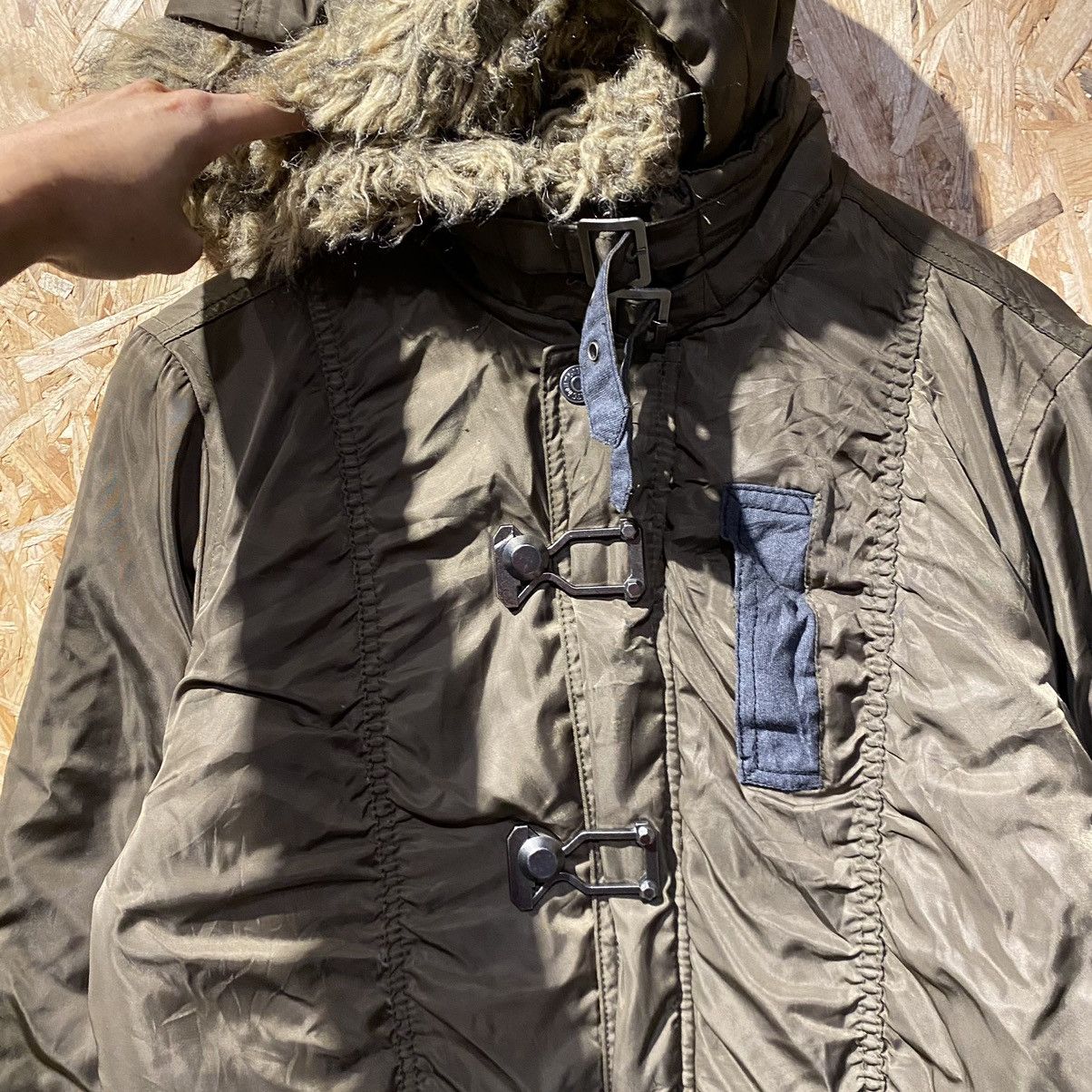In The Attic × Japanese Brand RARE‼️In The Attic Homme Parka Fur Hoodie Jackets Size L / US 10 / IT 46 - 6 Thumbnail