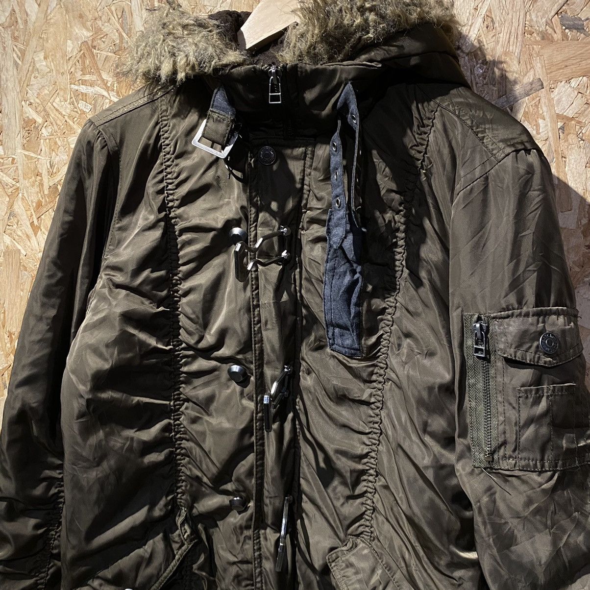 In The Attic × Japanese Brand RARE‼️In The Attic Homme Parka Fur Hoodie Jackets Size L / US 10 / IT 46 - 15 Thumbnail