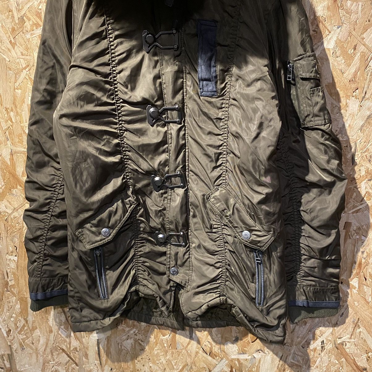 In The Attic × Japanese Brand RARE‼️In The Attic Homme Parka Fur Hoodie Jackets Size L / US 10 / IT 46 - 7 Thumbnail