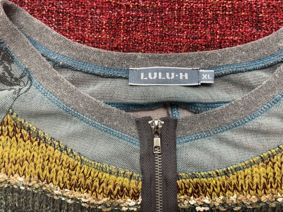 Designer × Vintage Vintage 90s JPG style mesh blouse by Lulu-H Size XL / US 12-14 / IT 48-50 - 4 Thumbnail
