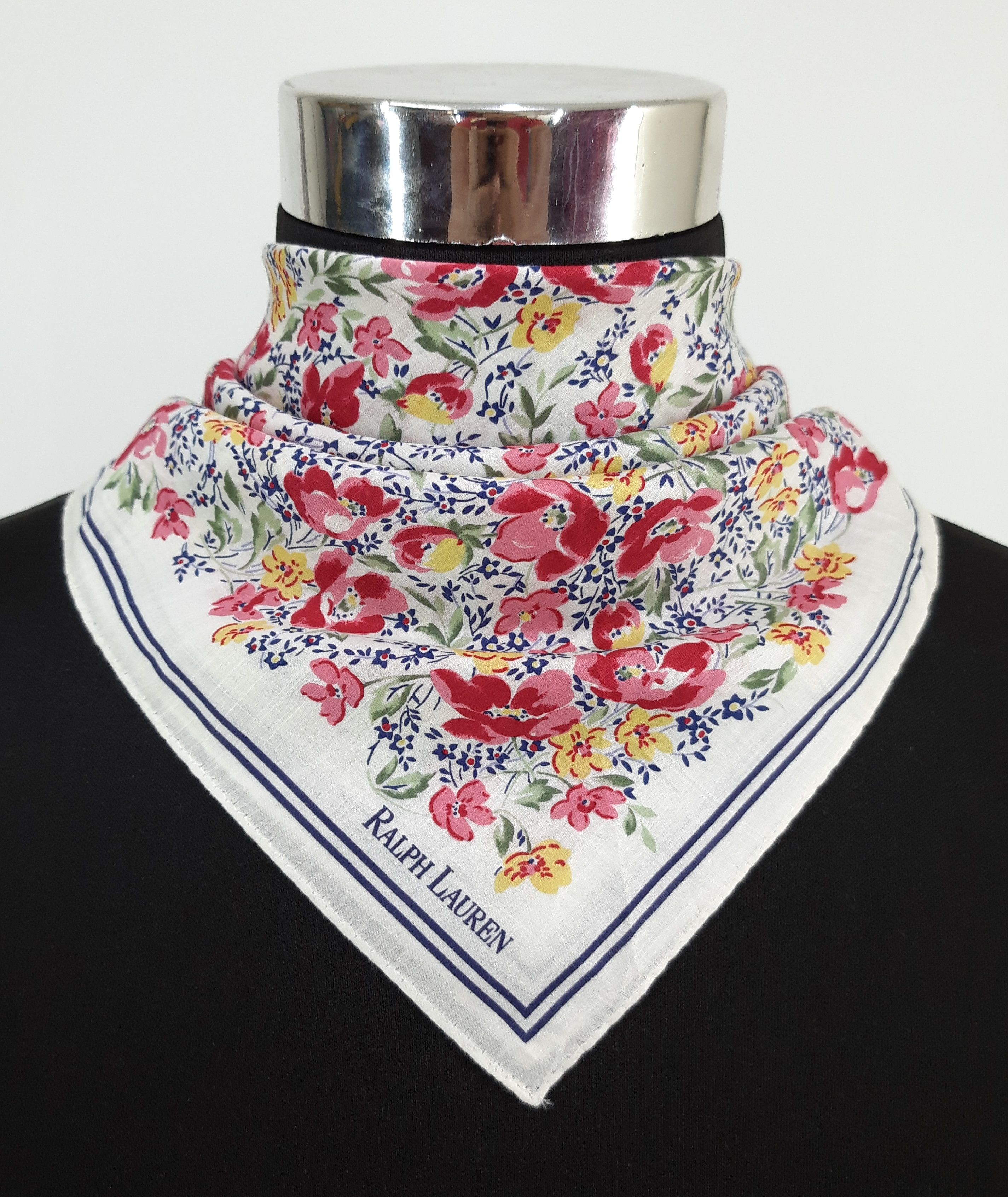 Vintage Ralph Lauren Handkerchief / Neckerchief -HKA271