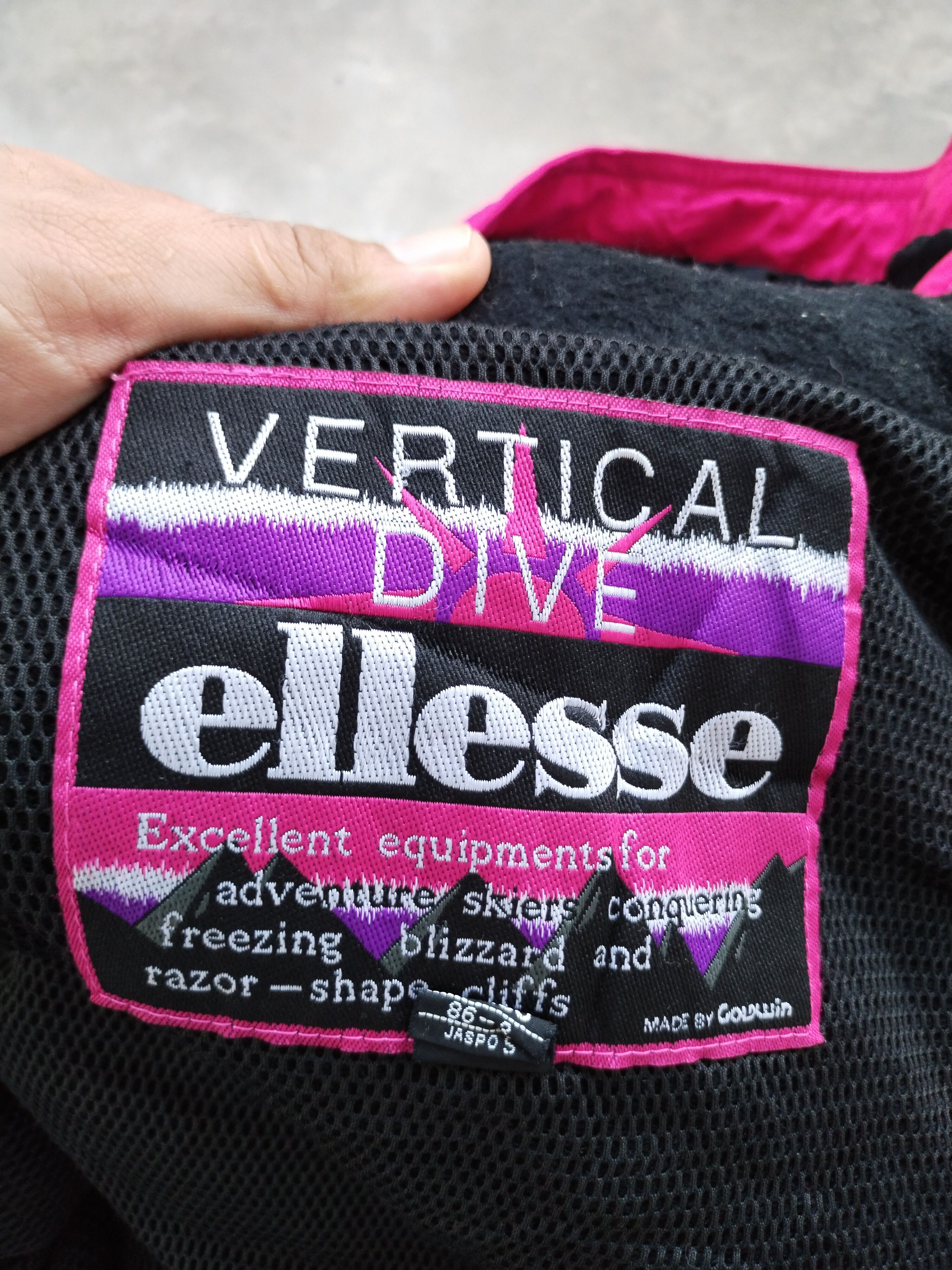 Ellesse × Japanese Brand Vintage Vertical Dive Ellesse Ski Jacket Size US M / EU 48-50 / 2 - 17 Thumbnail