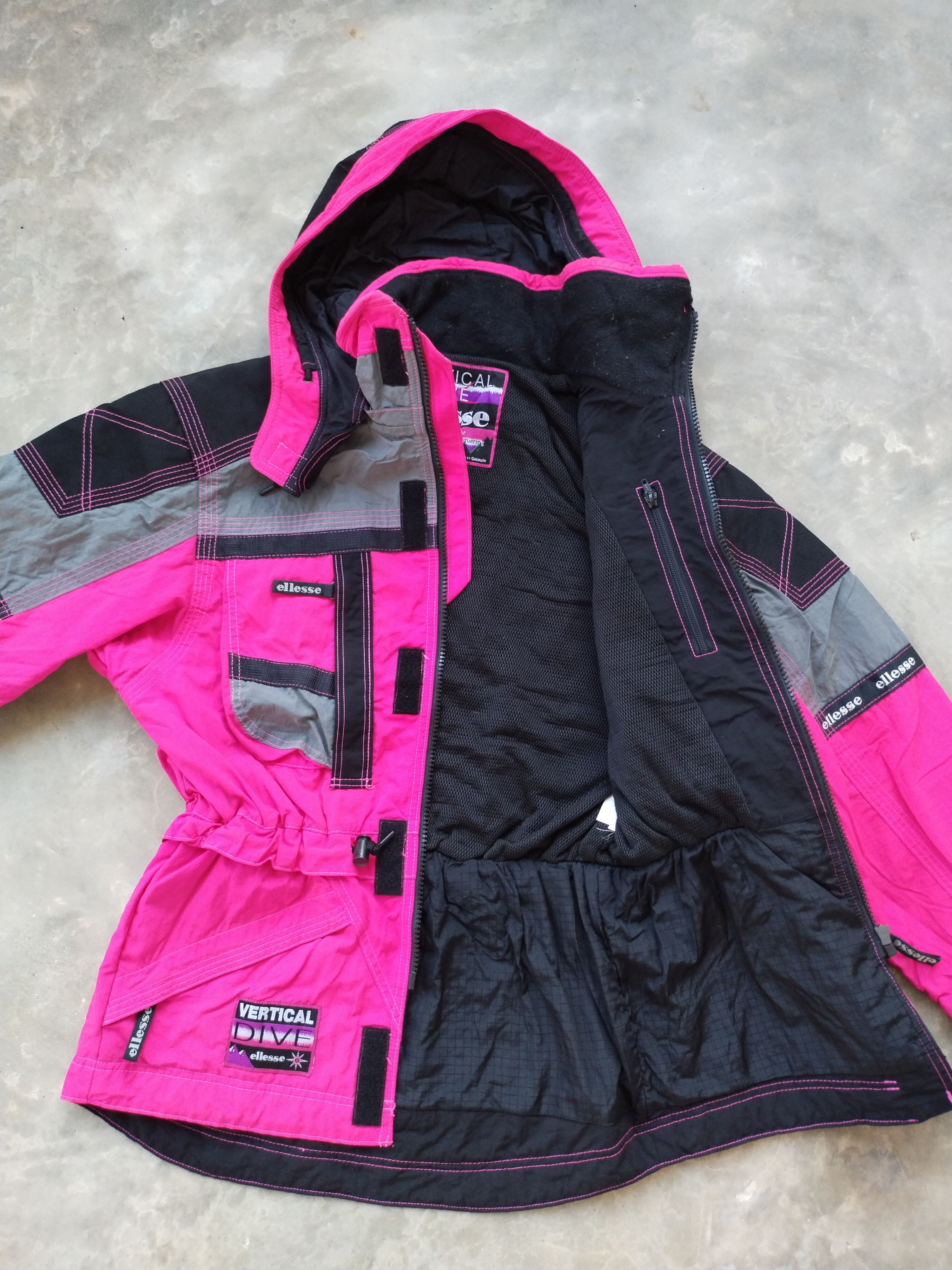 Ellesse × Japanese Brand Vintage Vertical Dive Ellesse Ski Jacket Size US M / EU 48-50 / 2 - 14 Thumbnail