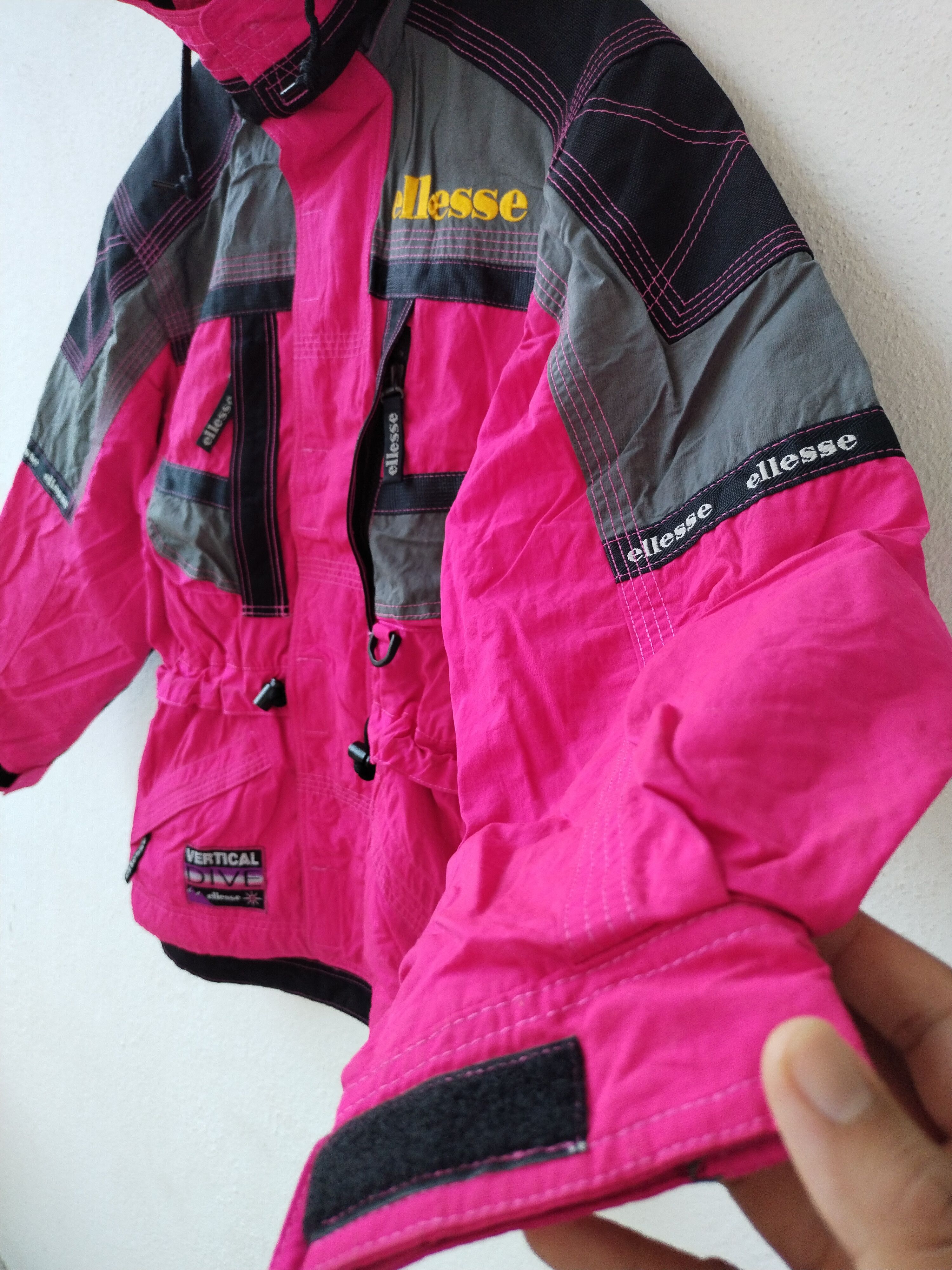 Ellesse × Japanese Brand Vintage Vertical Dive Ellesse Ski Jacket Size US M / EU 48-50 / 2 - 7 Thumbnail