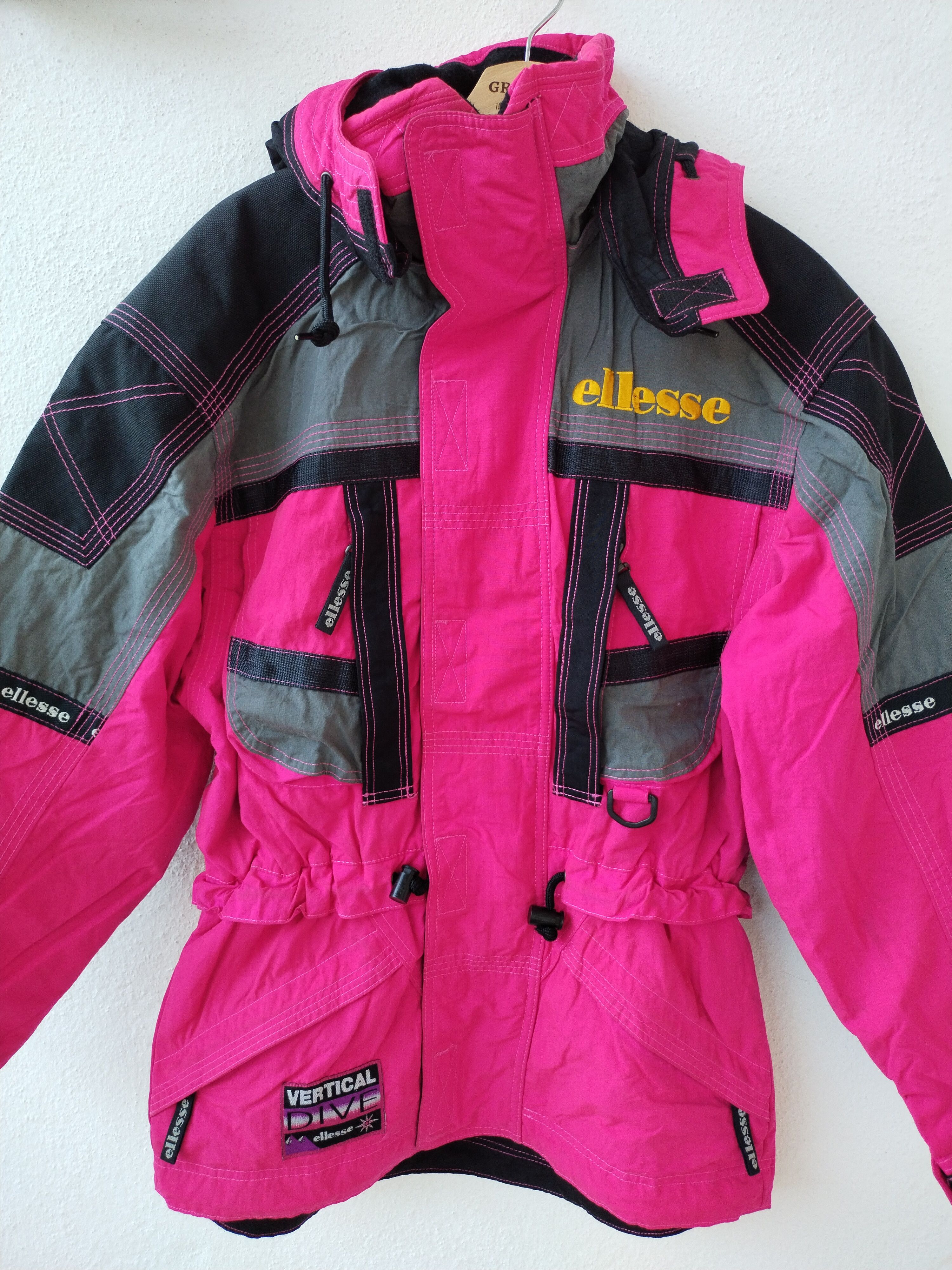 Ellesse × Japanese Brand Vintage Vertical Dive Ellesse Ski Jacket Size US M / EU 48-50 / 2 - 3 Thumbnail