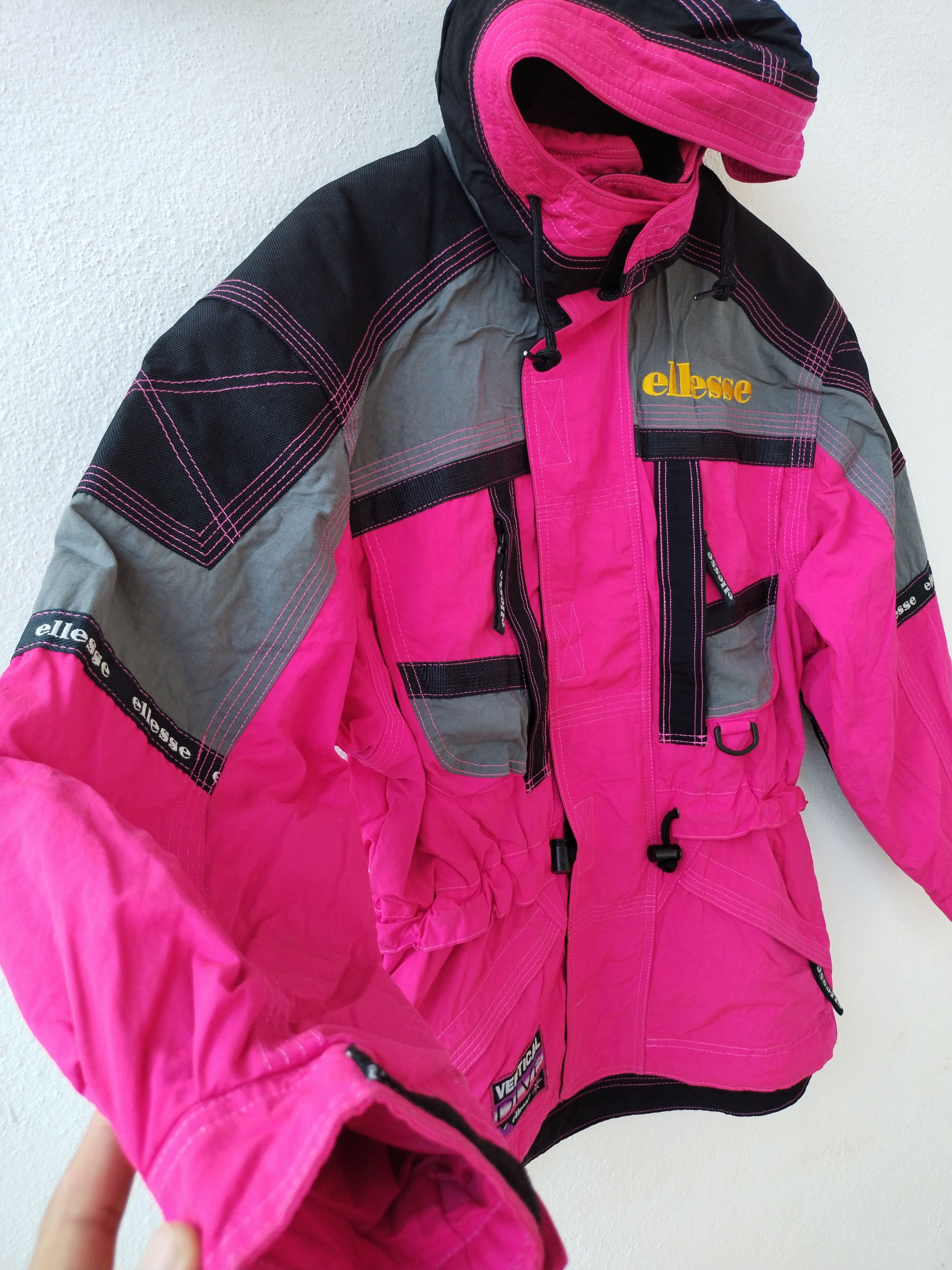 Ellesse × Japanese Brand Vintage Vertical Dive Ellesse Ski Jacket Size US M / EU 48-50 / 2 - 6 Thumbnail