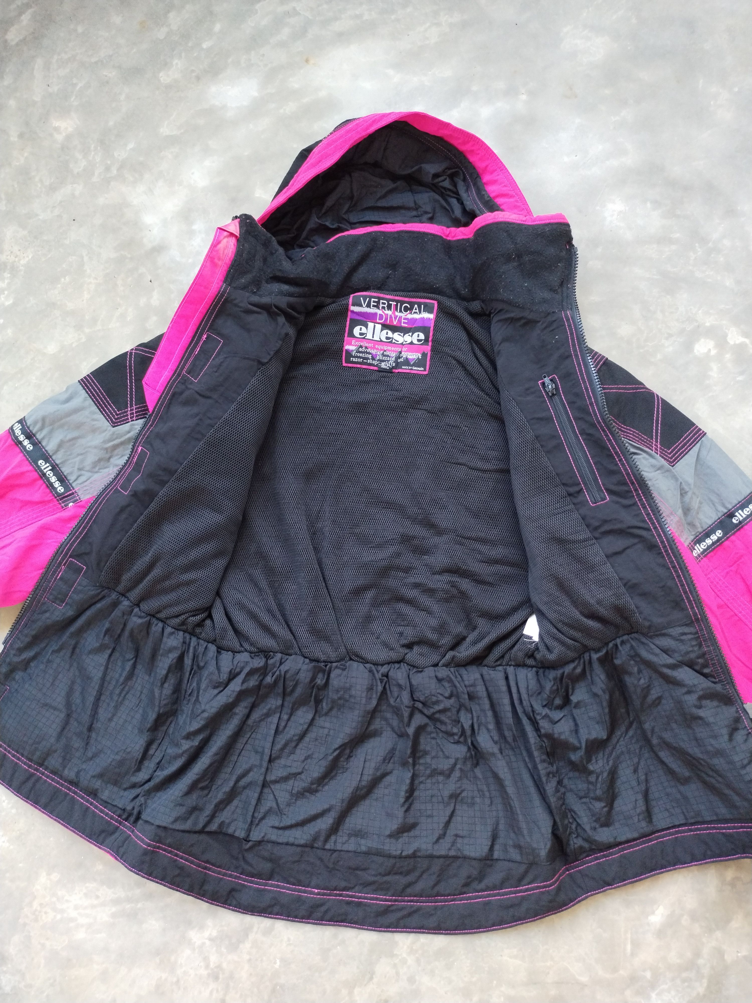 Ellesse × Japanese Brand Vintage Vertical Dive Ellesse Ski Jacket Size US M / EU 48-50 / 2 - 15 Thumbnail